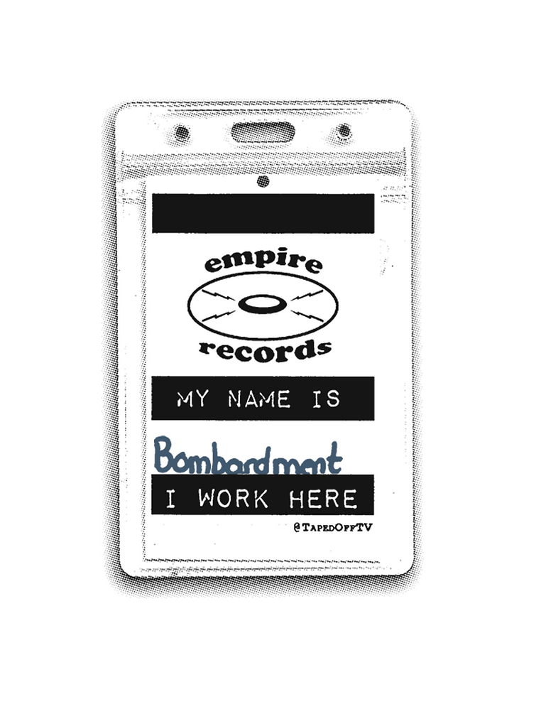 Bombardment Empire Records Work Badge T-SHiRT