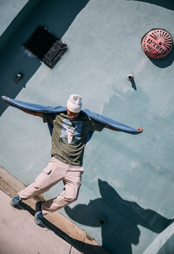 Reality & Rumor Bird Man T-SHiRT by Bombardment