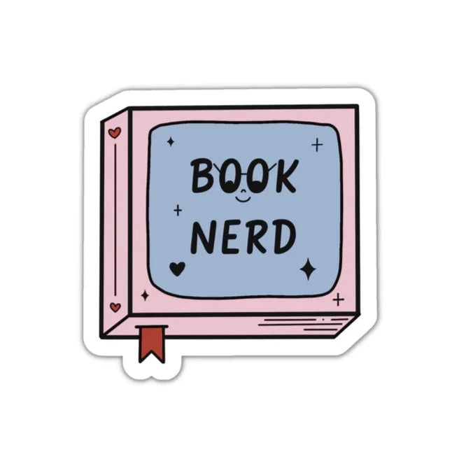 Book Nerd STICKER