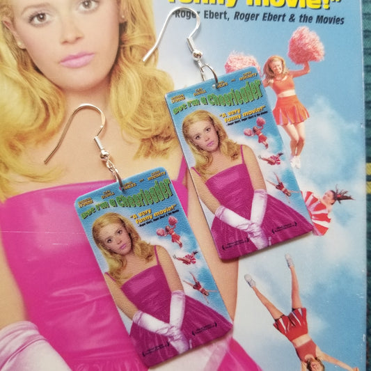 But I'm A Cheerleader VHS Cover EARRINGS