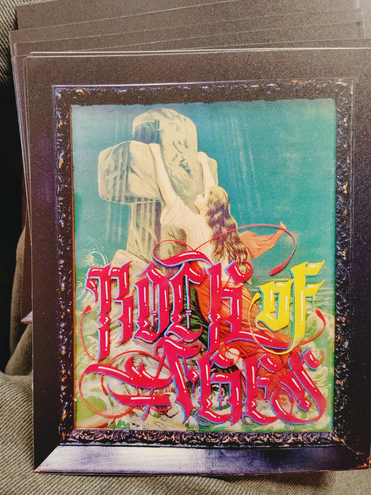 Rock of Ages Calligraphy XL STiCKER by Death and Taxes
