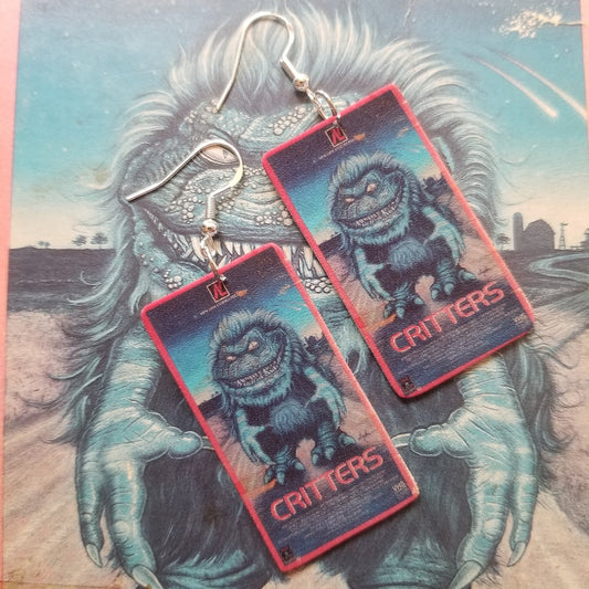 Critters VHS Cover EARRINGS
