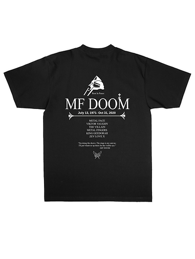 MF DOOM Tribute T-SHiRT by Bombardment