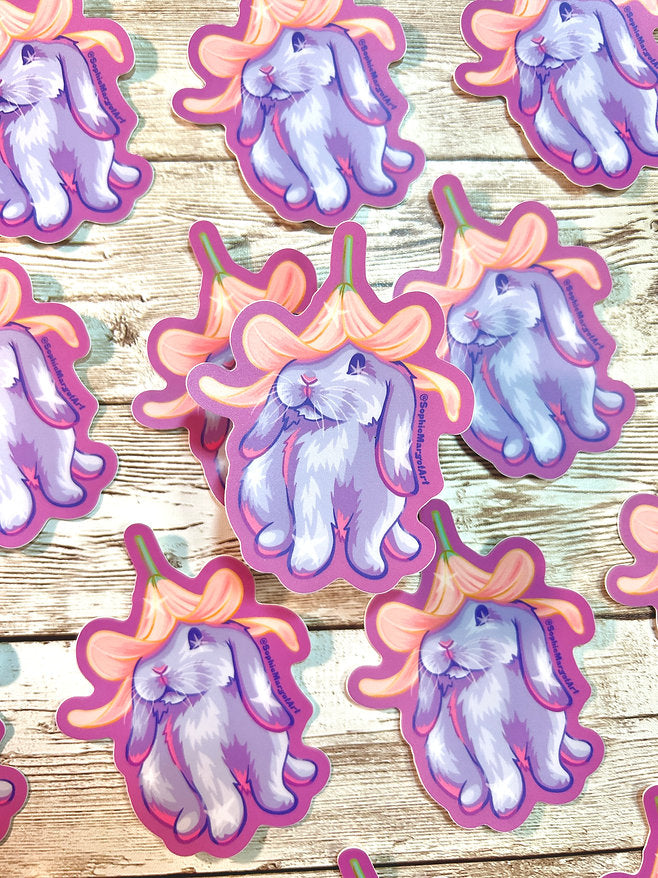 Flower Bun STiCKER