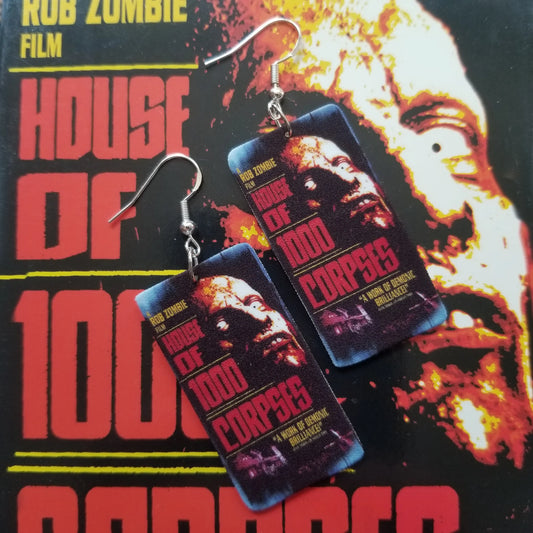 Corpses VHS Cover EARRINGS