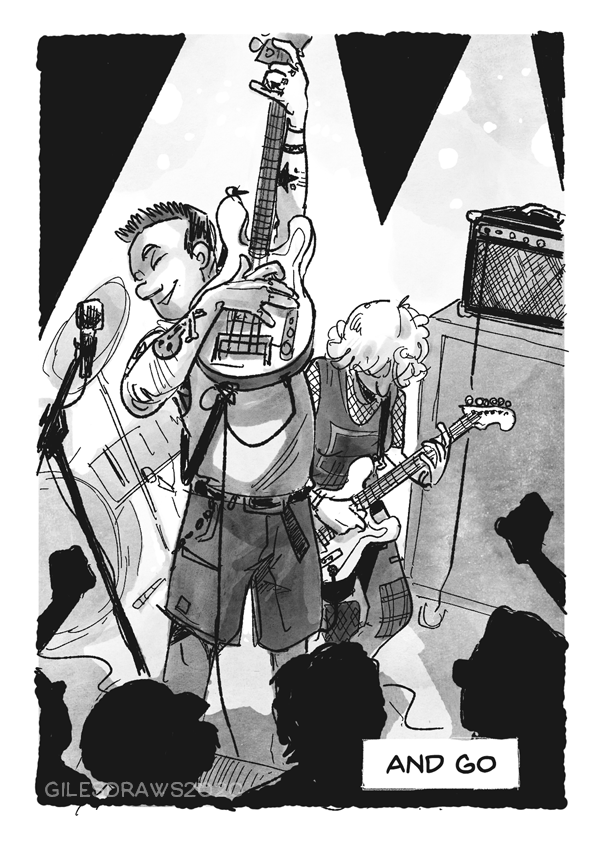 How to Get into Live Music Mini COMiC / ZiNE