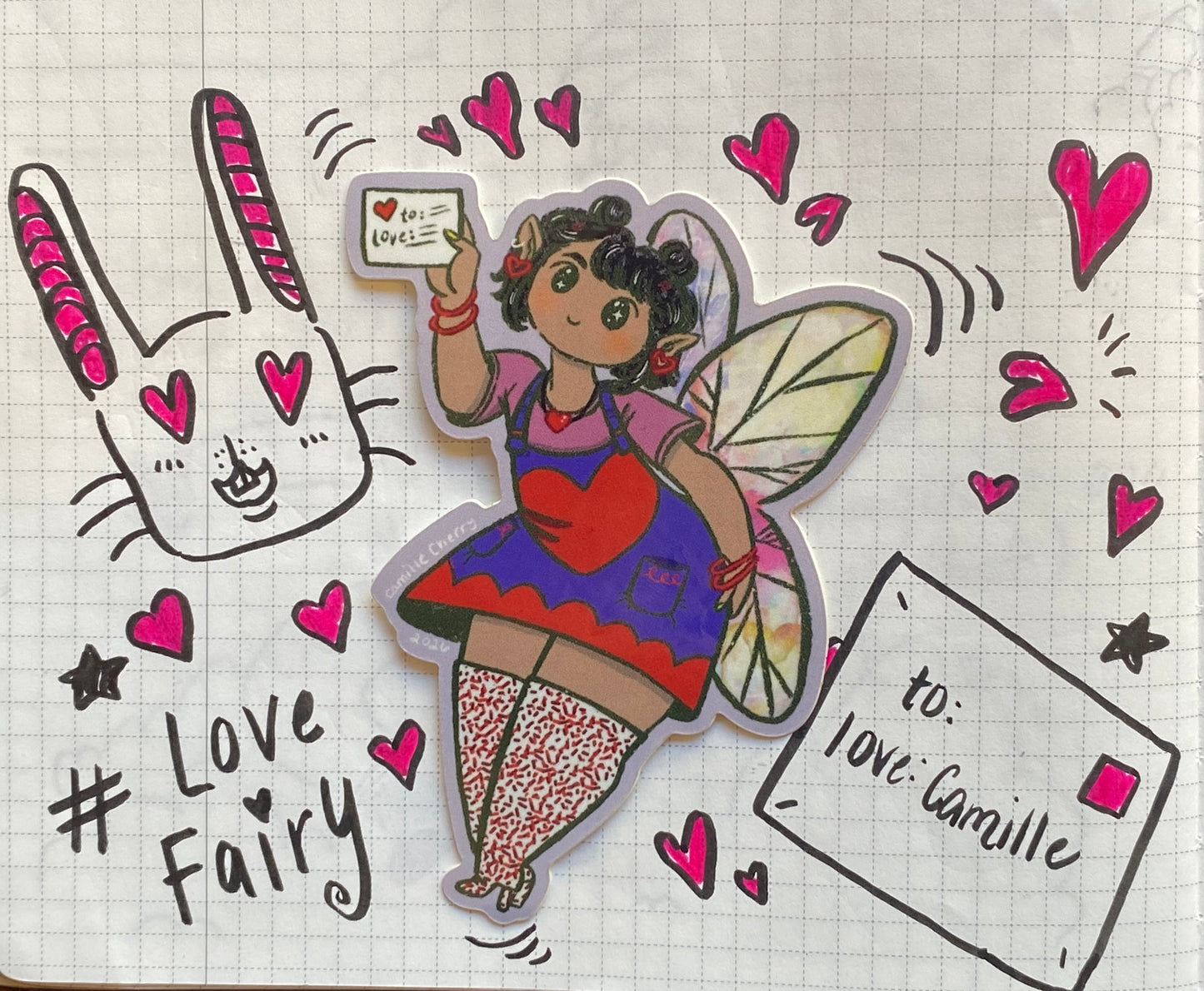 Love Fairy STiCKER by Camille Cherry