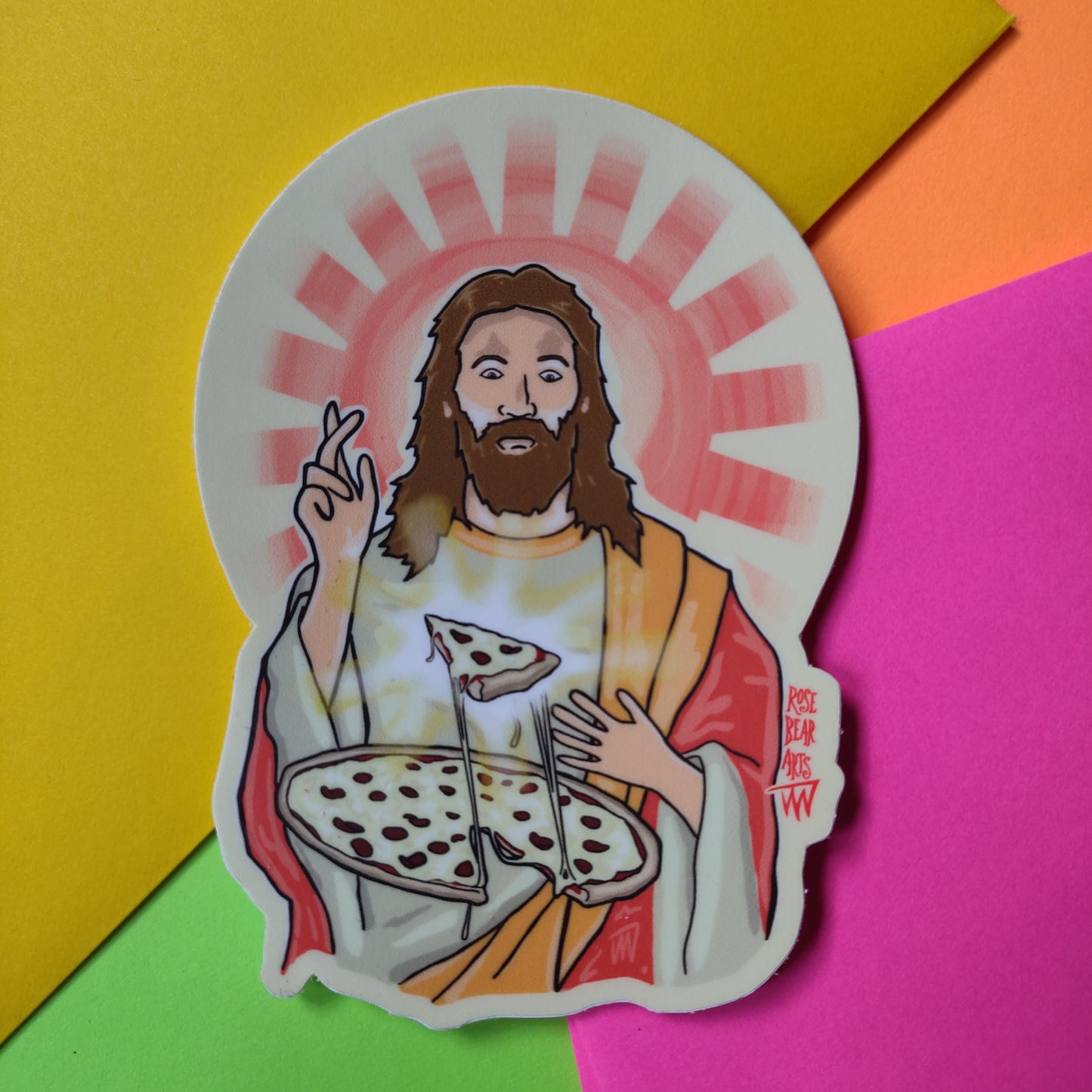 Jesus Crust STICKER