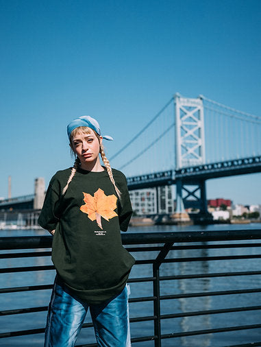 Fall Leaf T-SHiRT by Bombardment