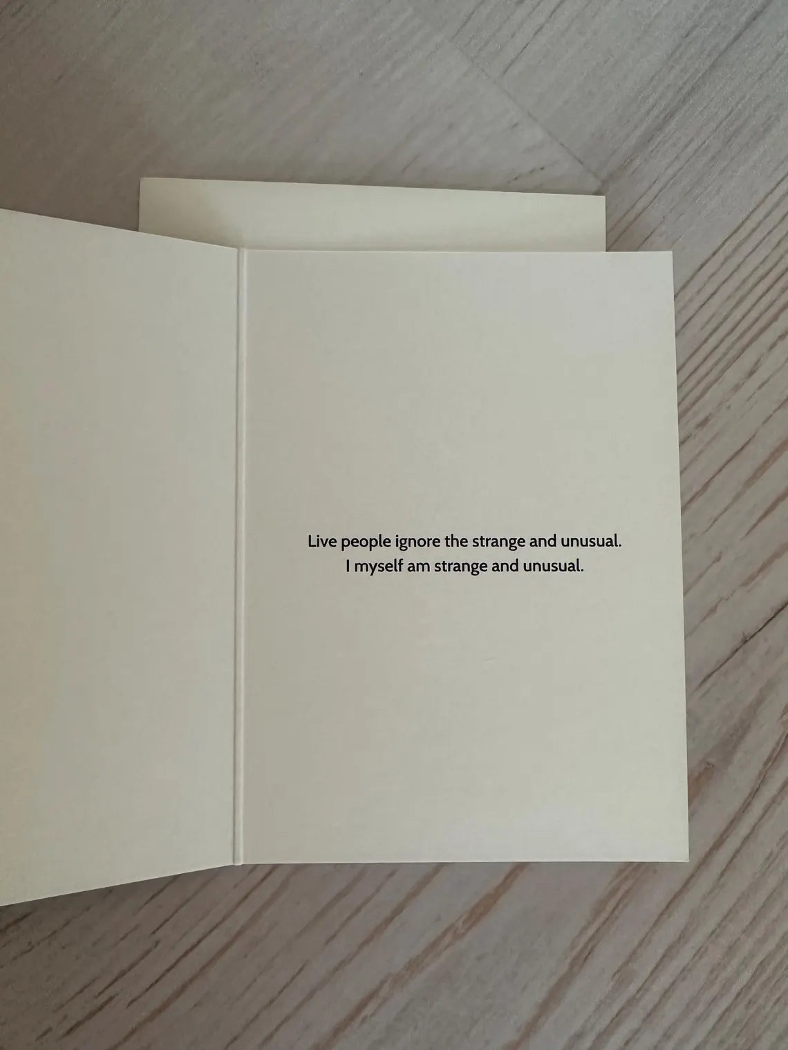 Lydia Handbook GREETiNG CARD