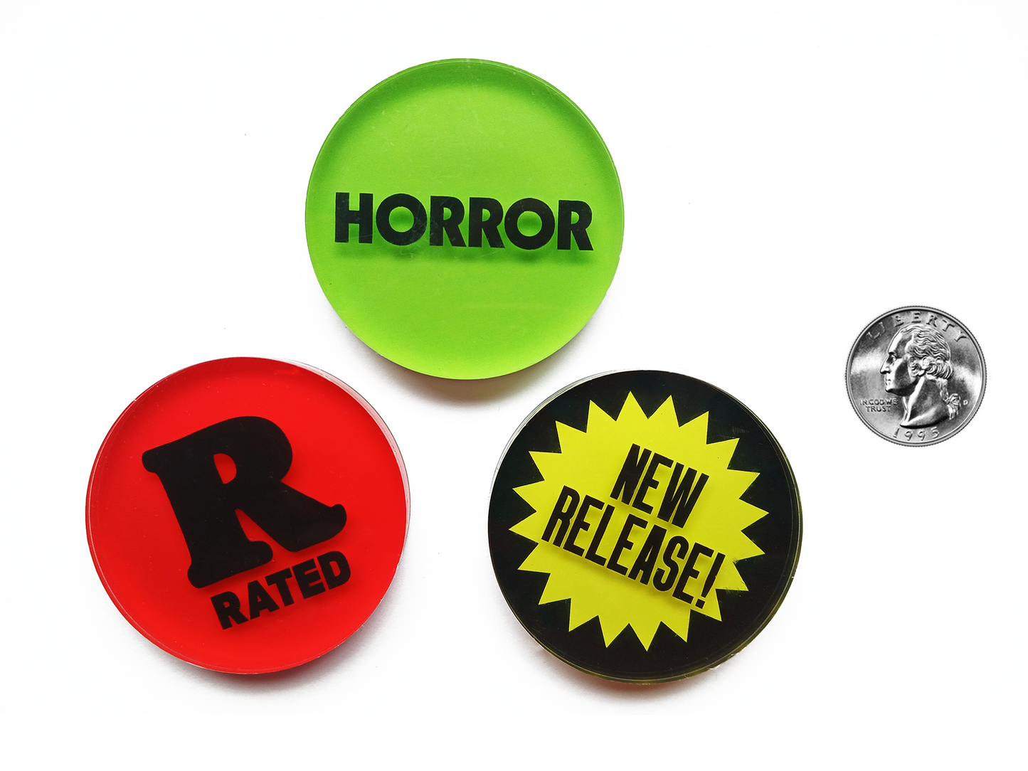 Horror Inspired Thick MAGNET STiCKER