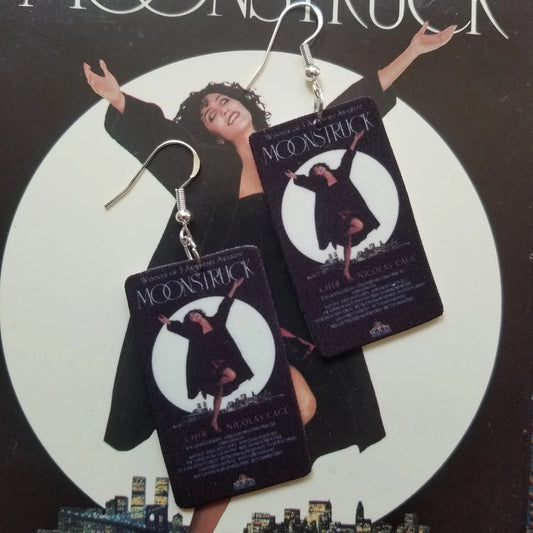 Moonstruck VHS Cover EARRINGS