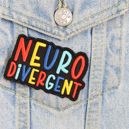 Neurodivergent Iron-on PATCH by fluffmallow