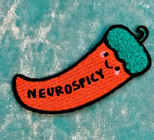 Neurospicy Iron-on PATCH by fluffmallow