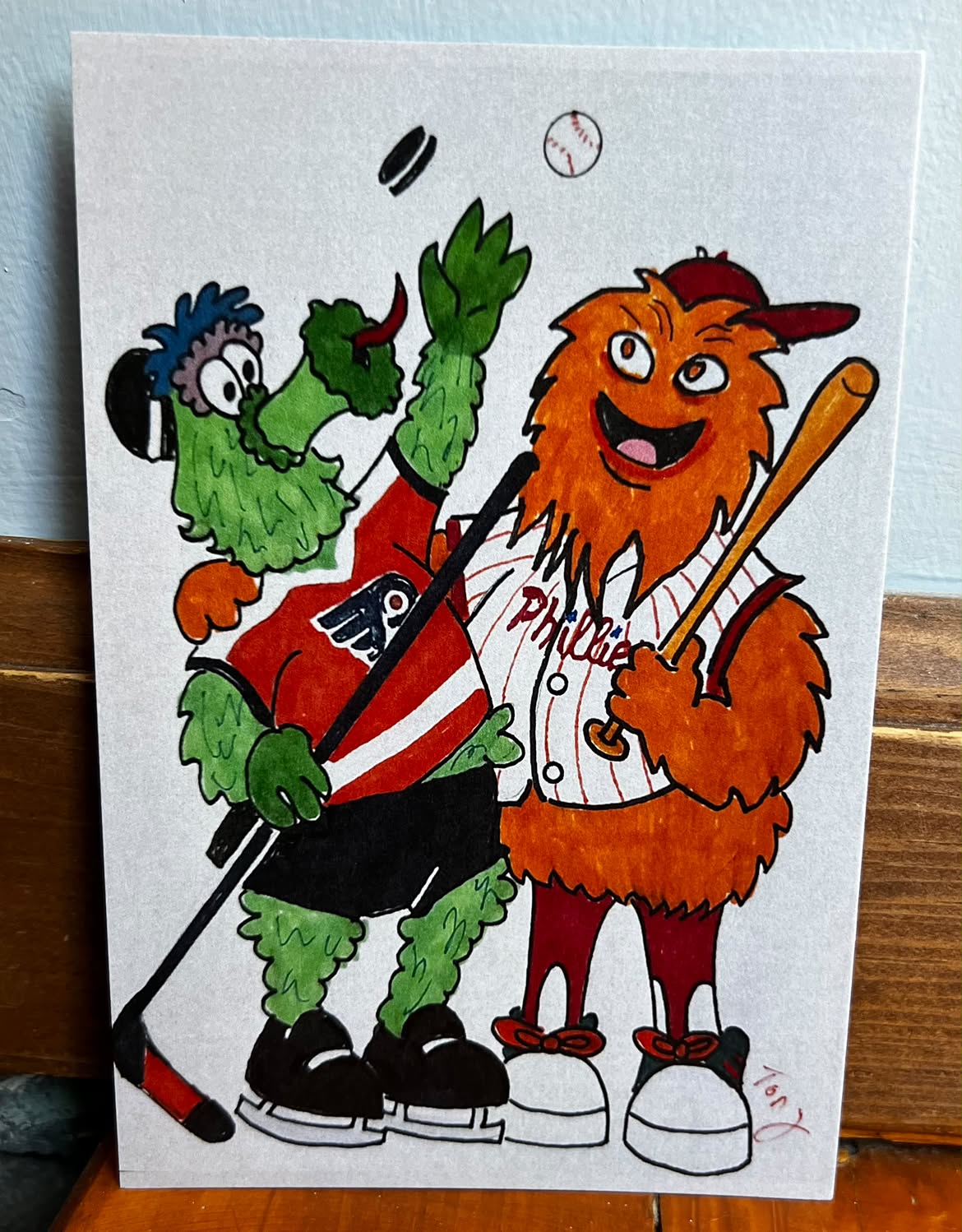 Best Philly Friends POSTCARD