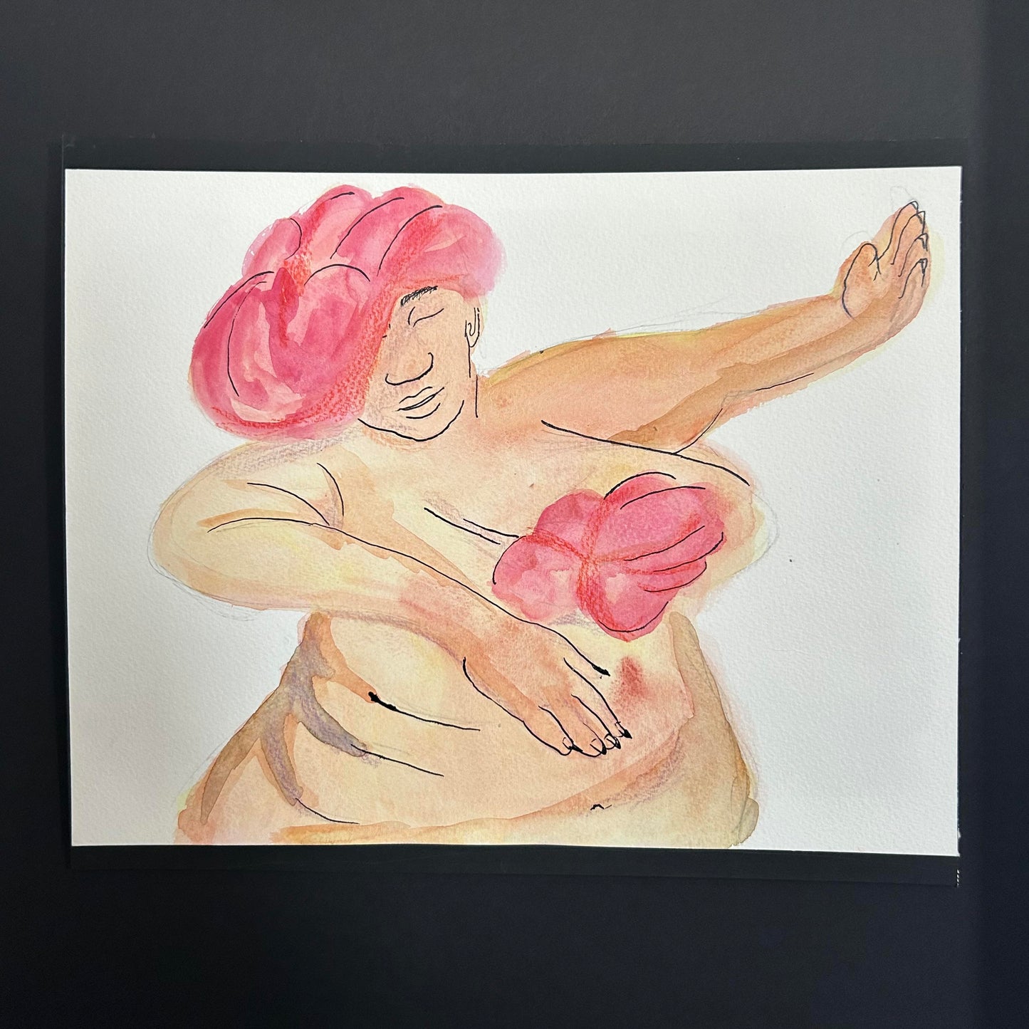 Flow ORIGINAL ART by @agcarol.illustrations