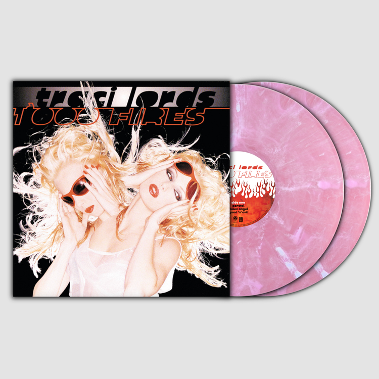 *AUTOGRAPHED* Traci Lords 1000 Fires Limited Edition ViNYL RECORD Re-issue