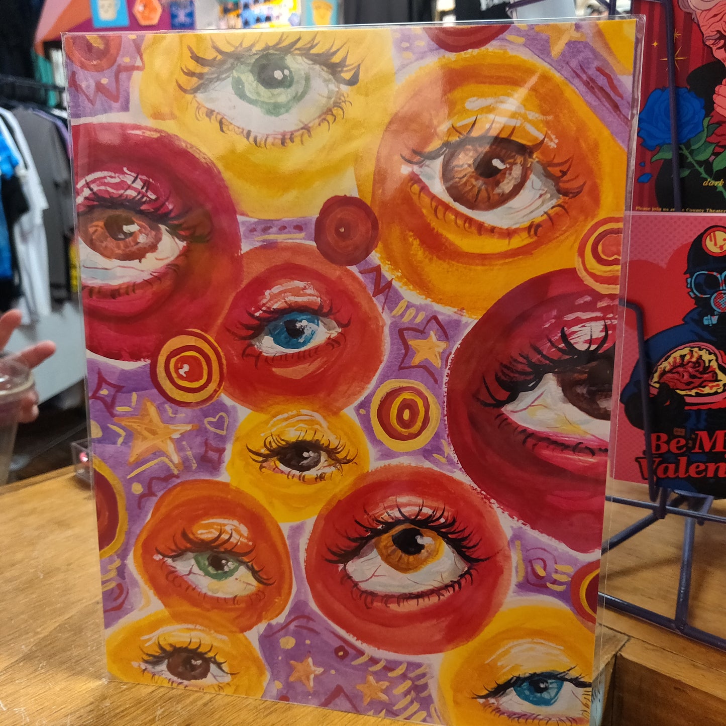 Optic Eye PRiNT by Kennedy Free