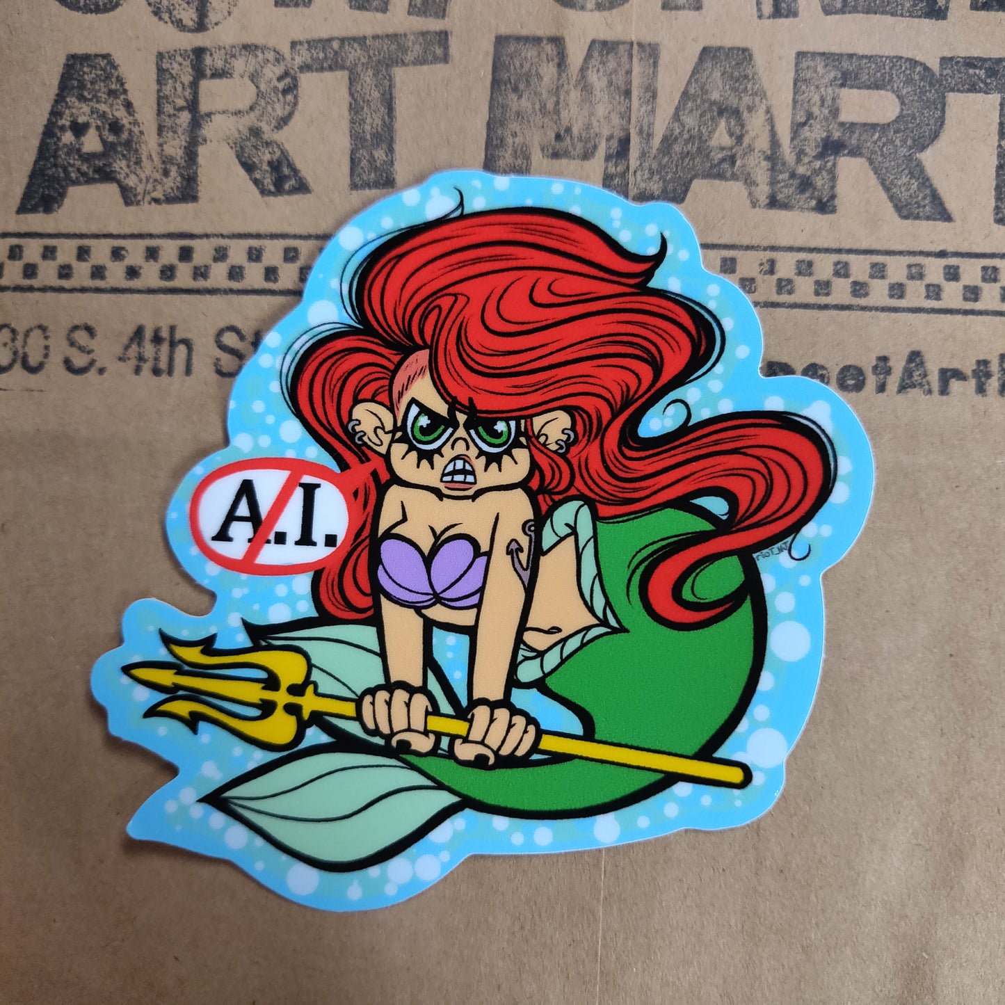 No A.I. Mermaid STiCKER