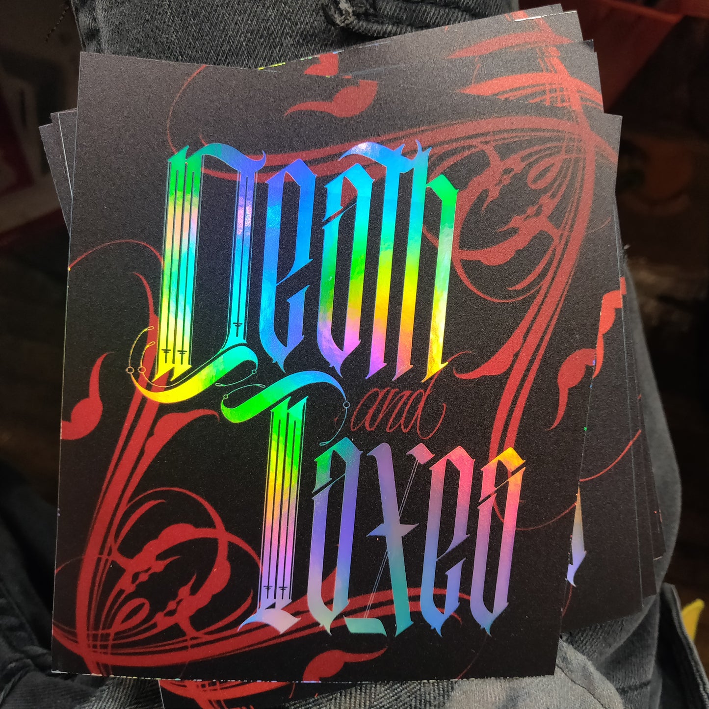 Death and Taxes XL STiCKER