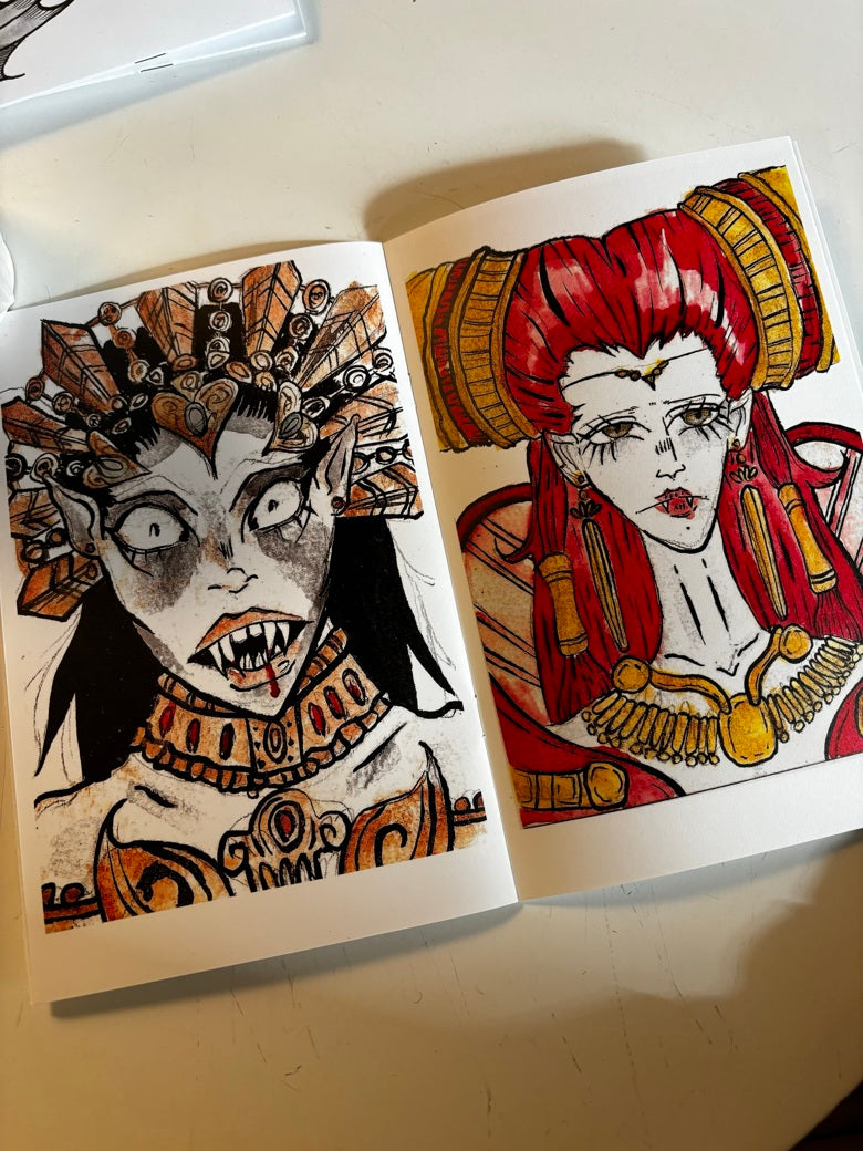 Sent to Drain Vampire ZiNE by Ash Anathema