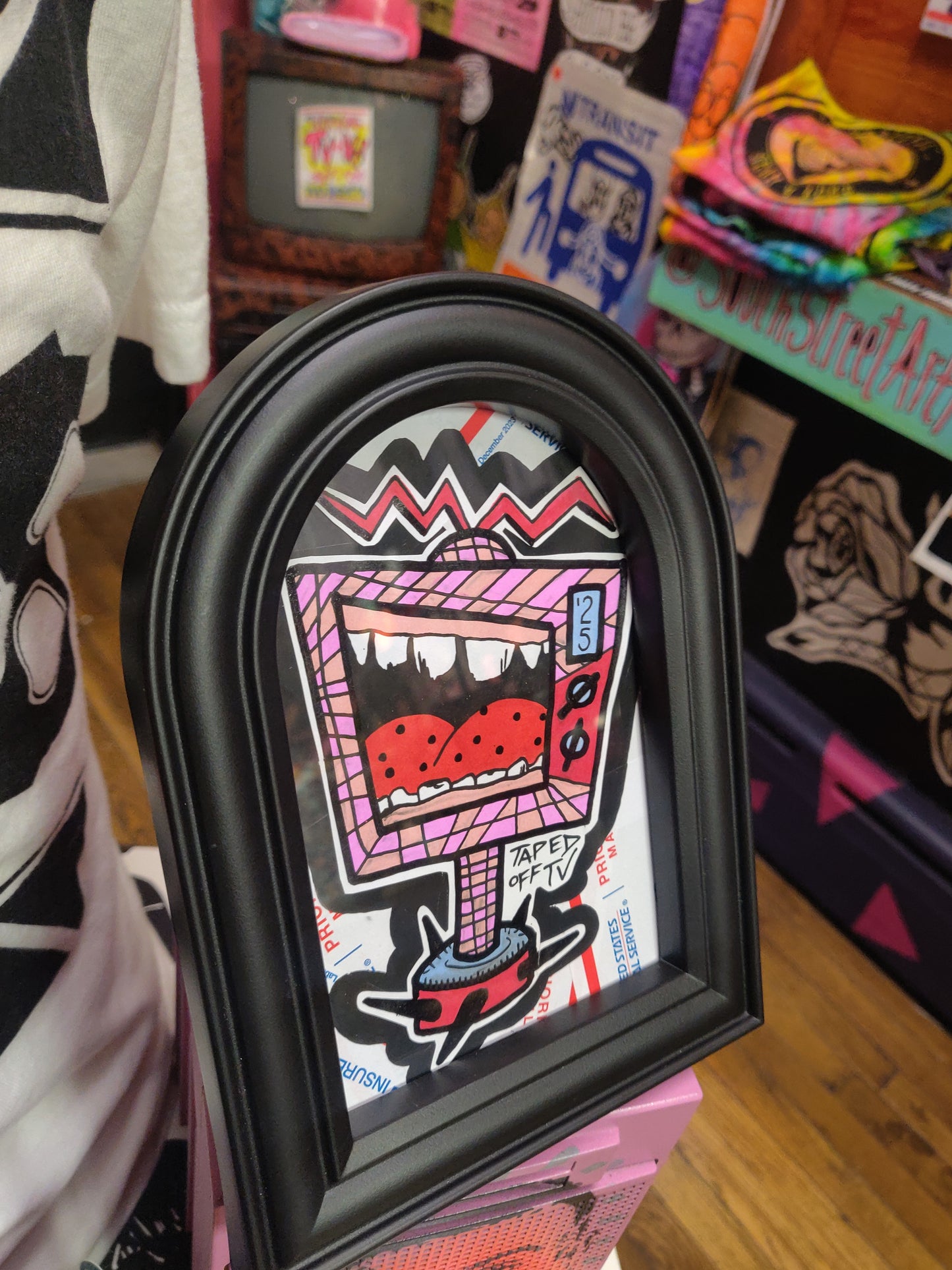 Shock Collar TV Monster Framed 228 @TapedOffTV