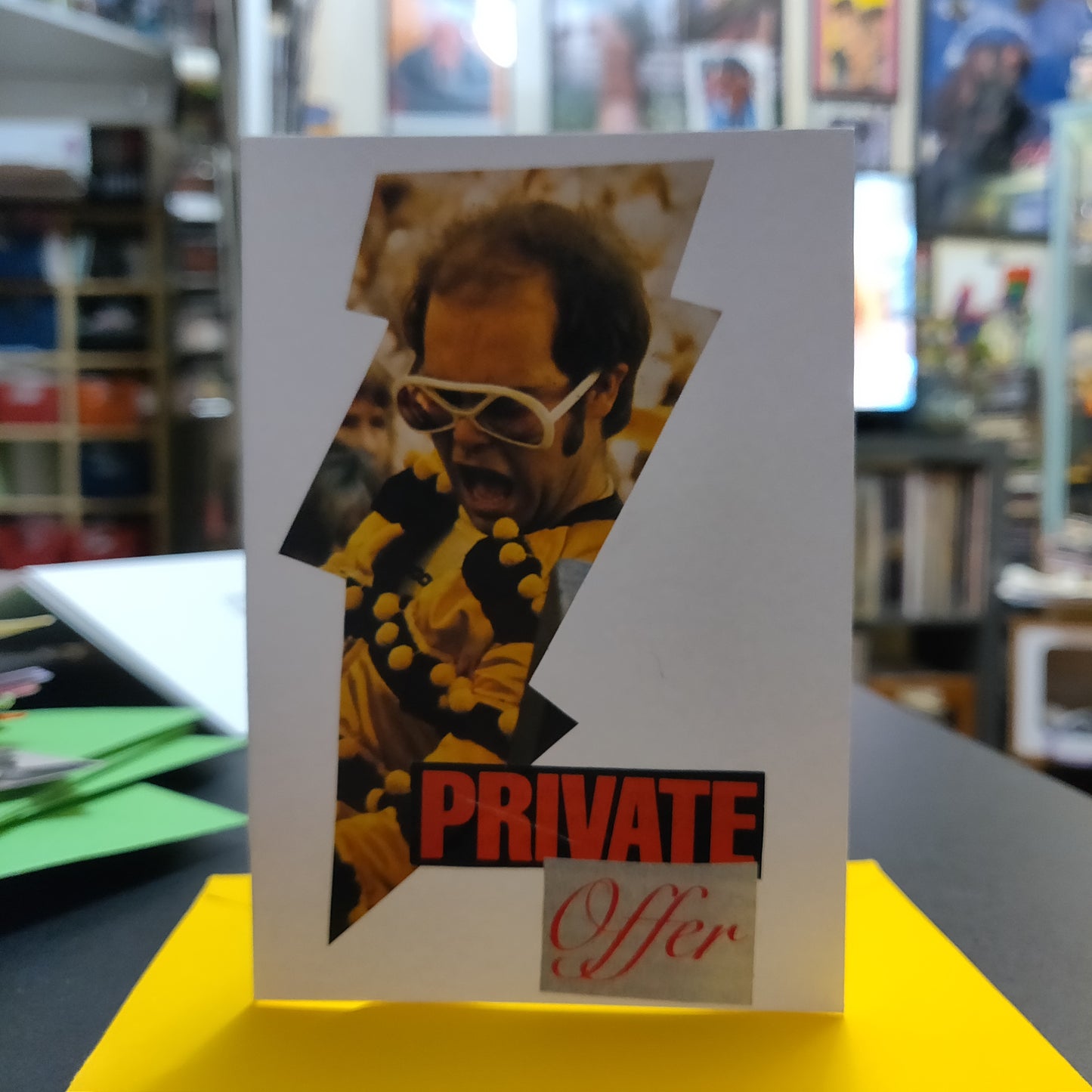 Private Offer Collage GREETiNG CARD