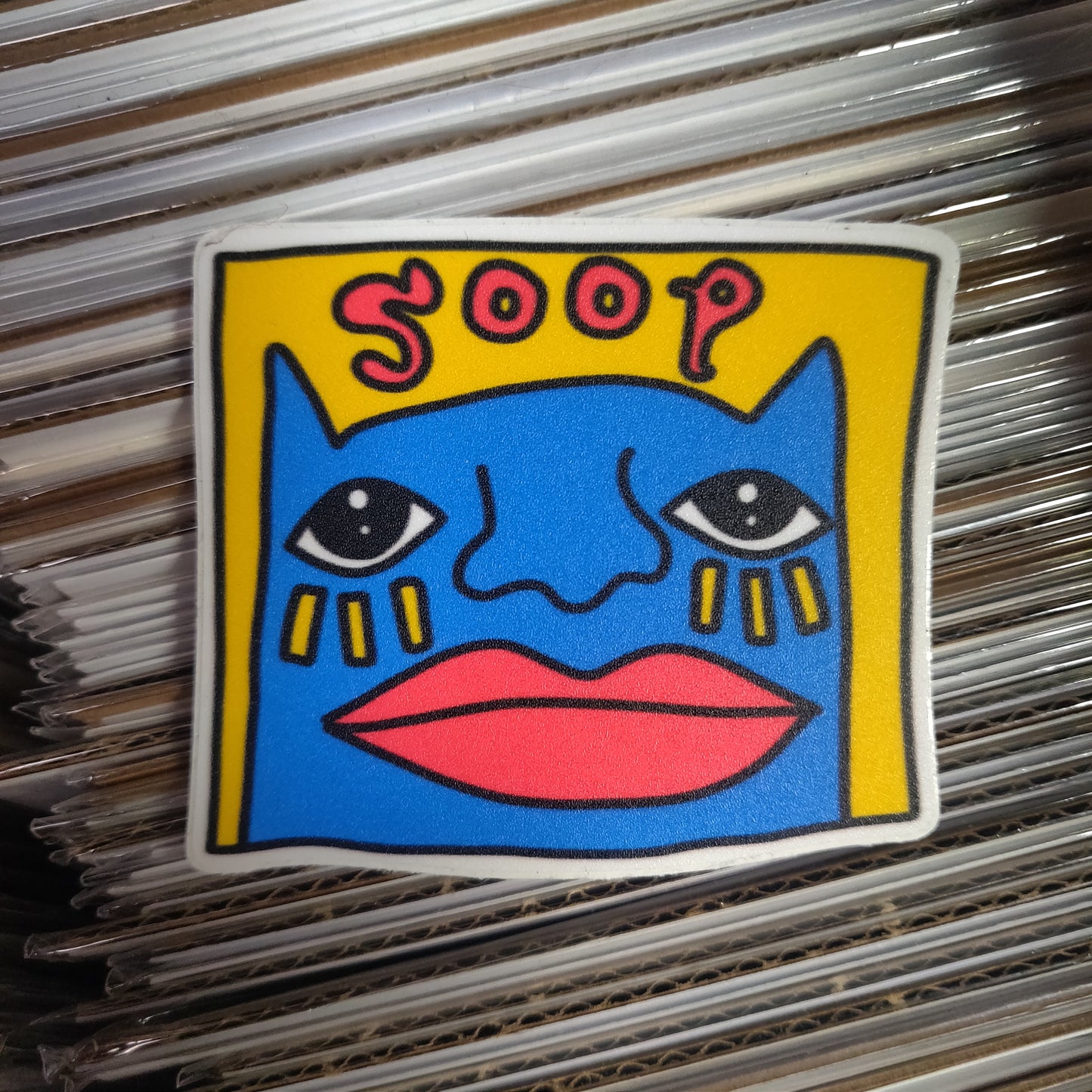 Soop Oggie Squares STiCKER