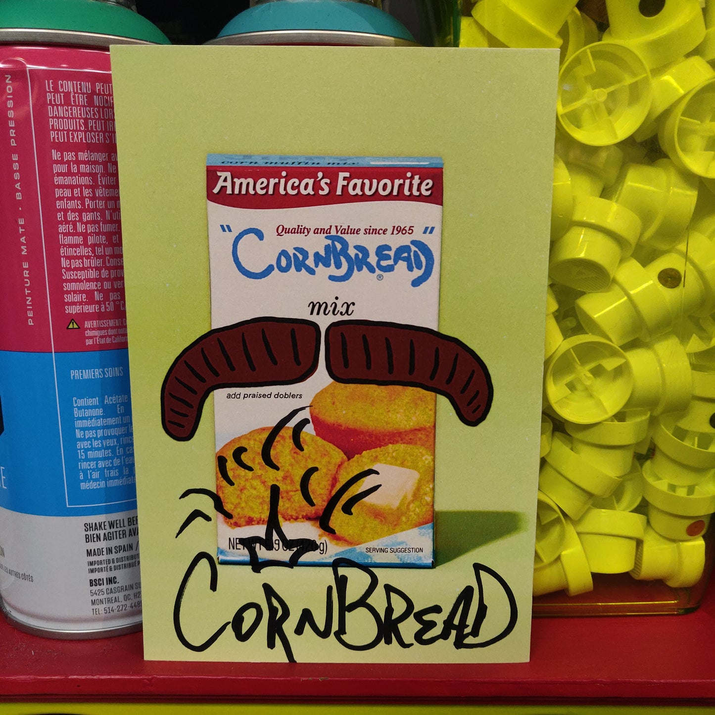 * Limited Edition Praise Dobler X Cornbread Signed Collectors POSTCARD