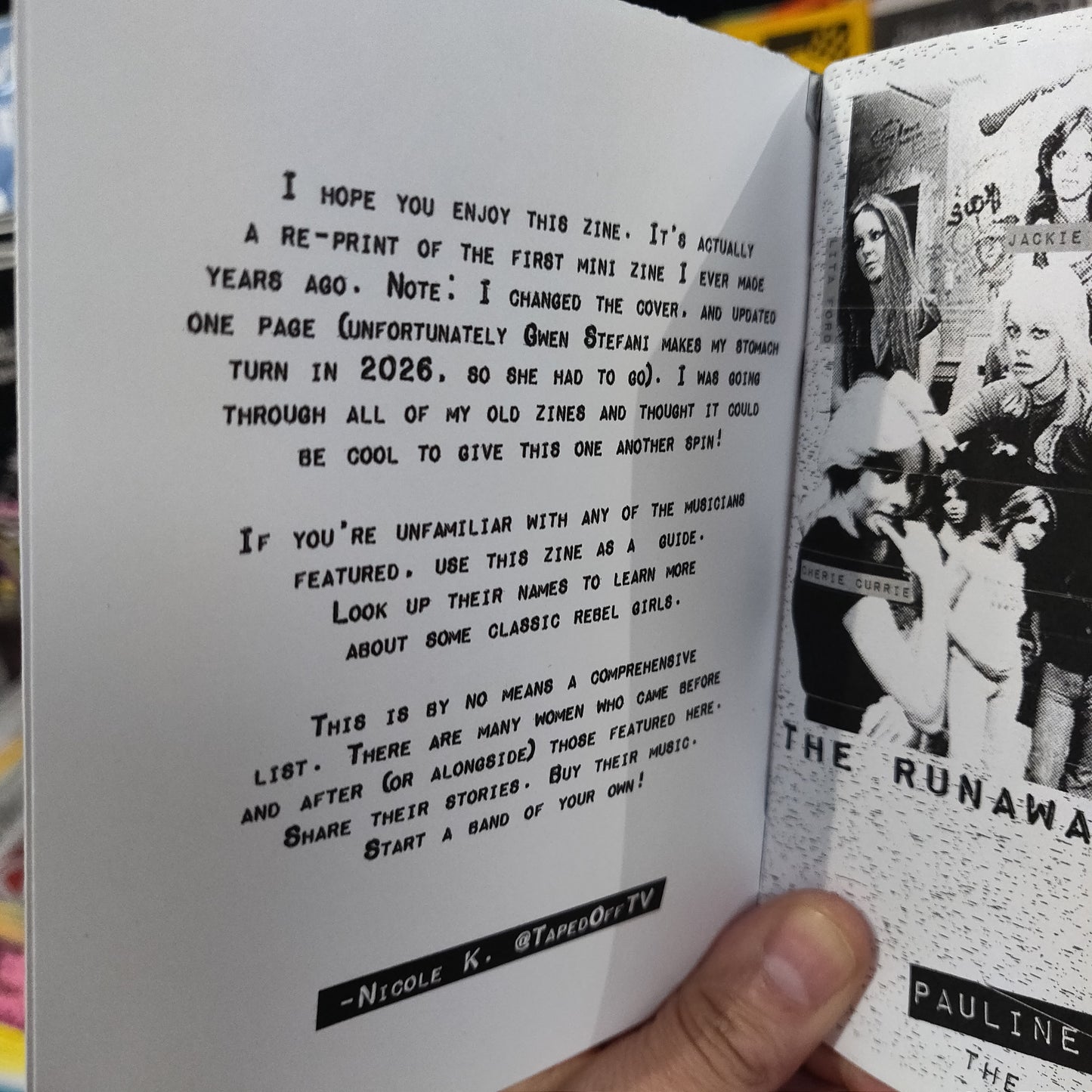 Rebel Girls Primer ZiNE