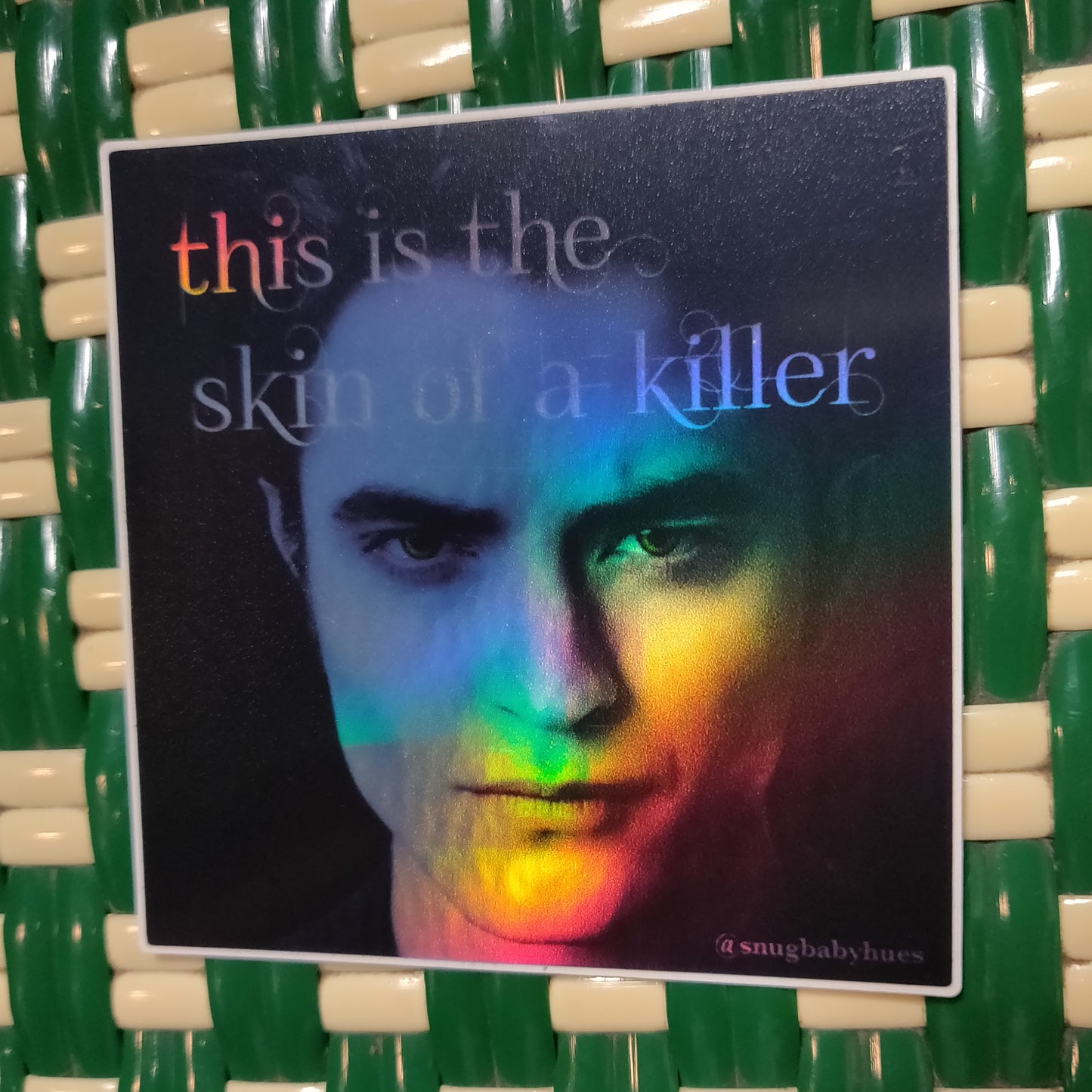 this is the skin of a killer STiCKER