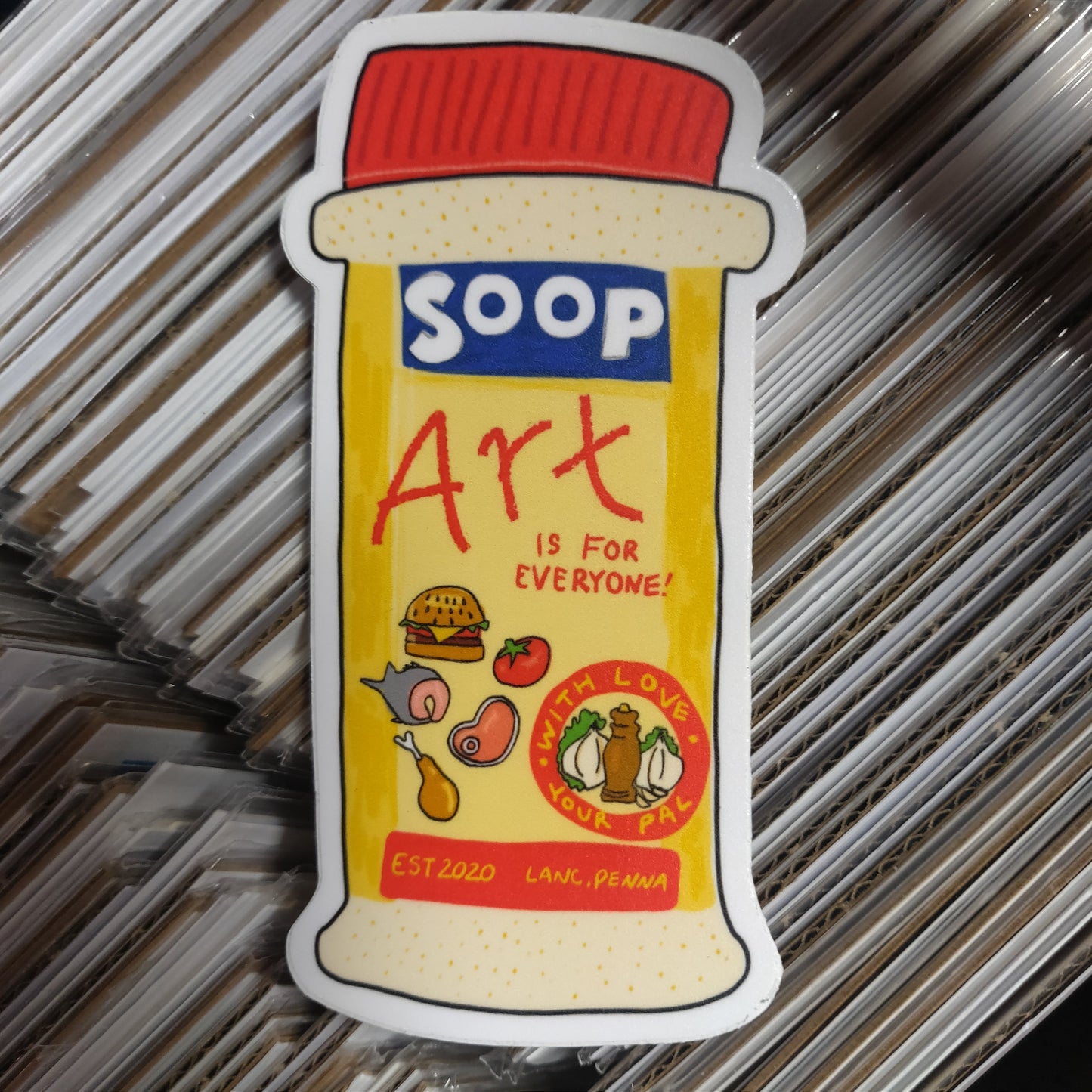 Soop Adobo STiCKER Art is For Everyone!