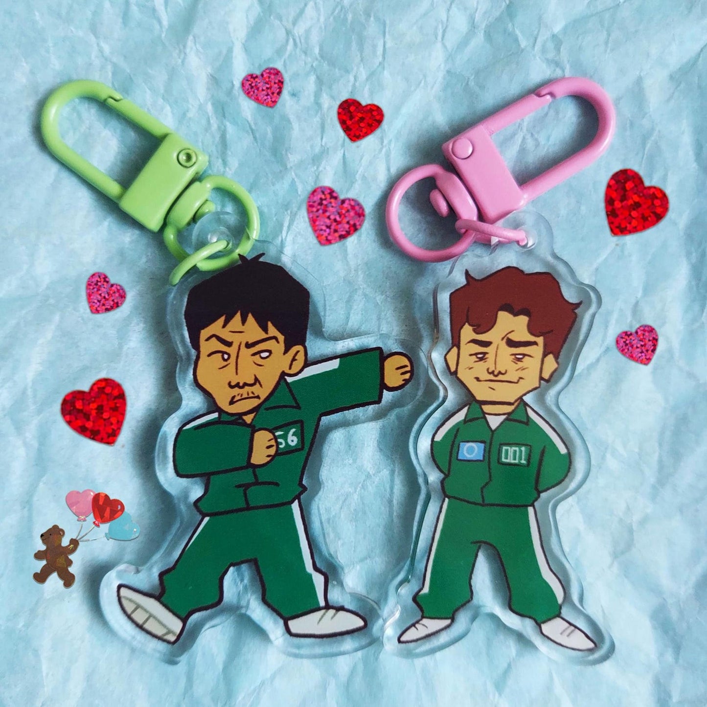 Squid Fun Acrylic KEYCHAINS