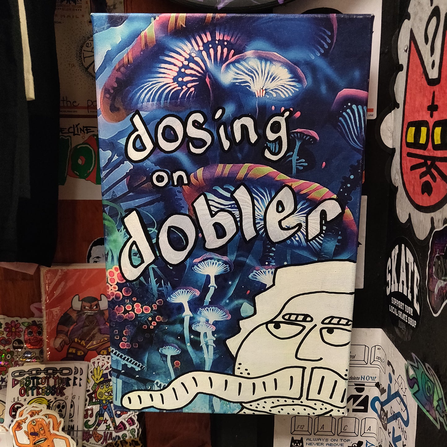 Dosing on Dobler CANVAS ART Painting