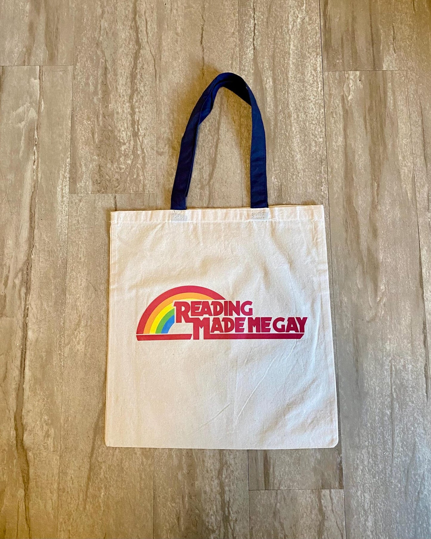 Reading Made Me Gay TOTE BAG
