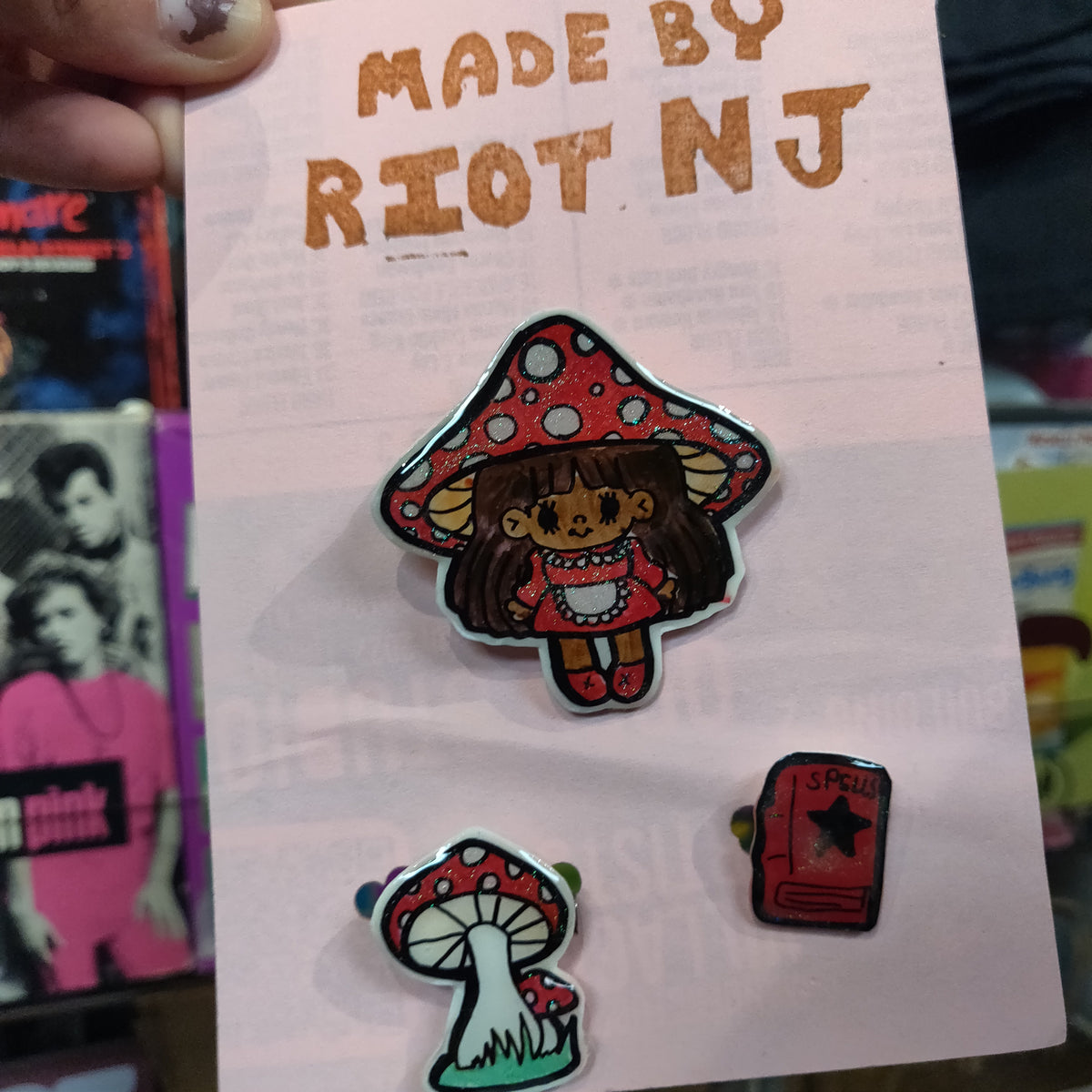 Riot NJ 3-piece Witch Whimsy PiN PACK
