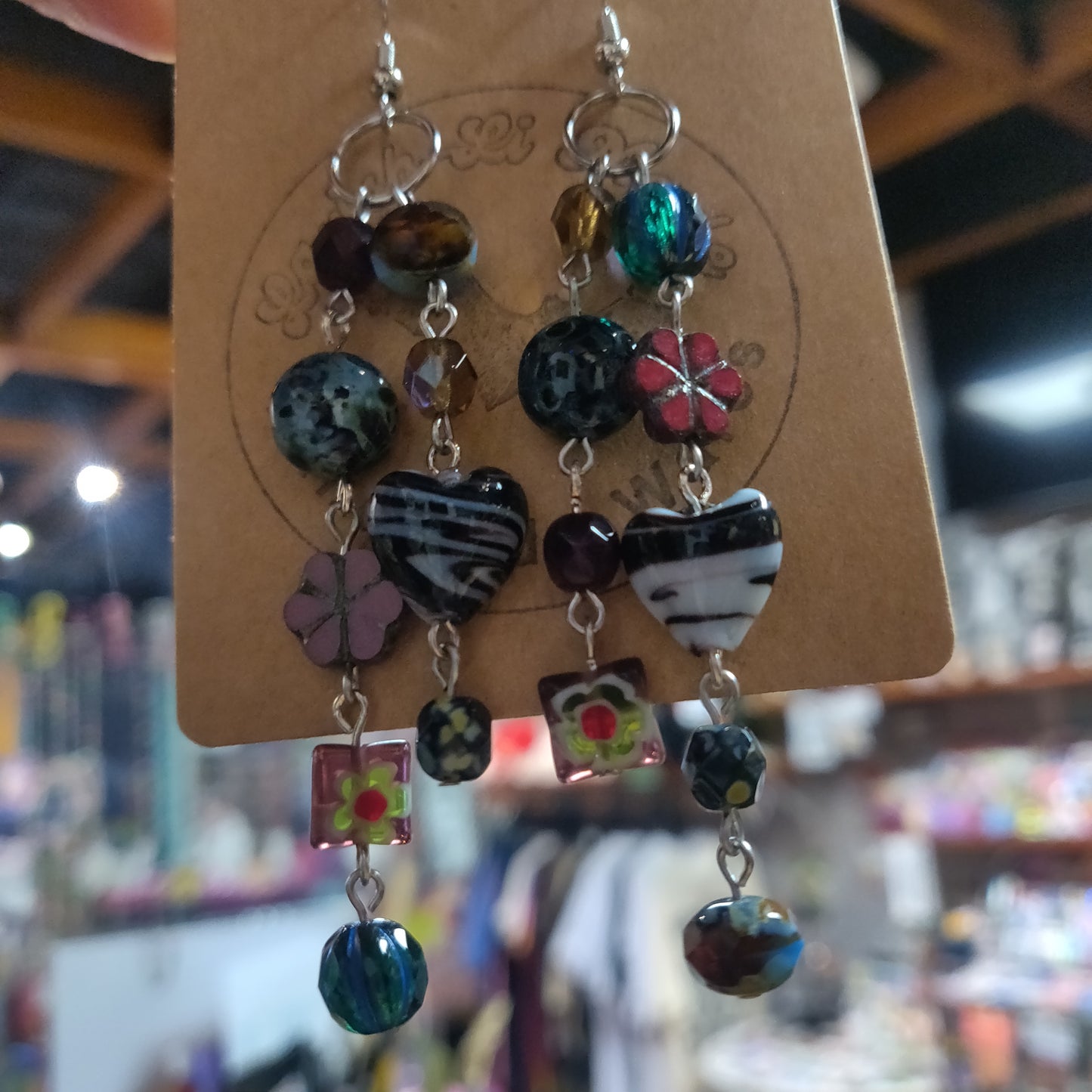 Beaded Willow EARRiNGS by Lavish-Li Made