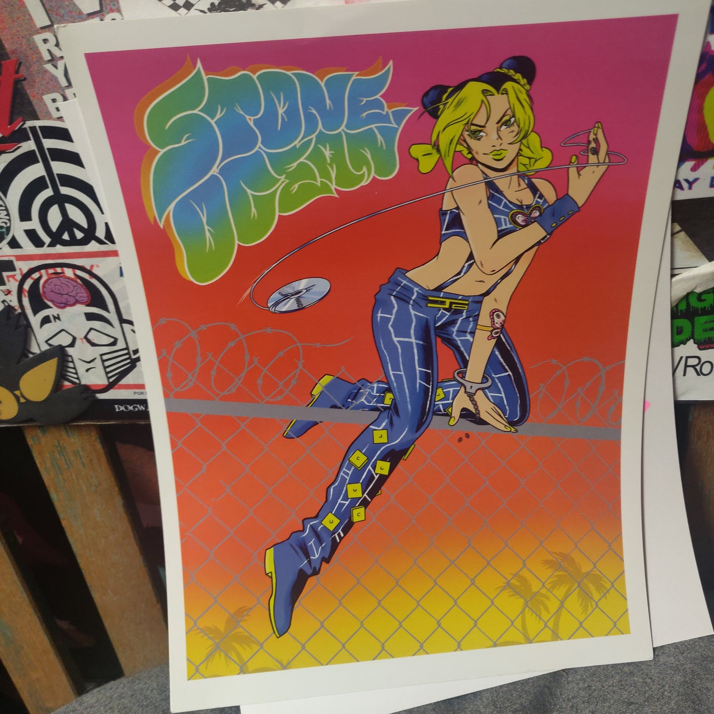 Stone Ocean PRiNT by Carmen Pizarro