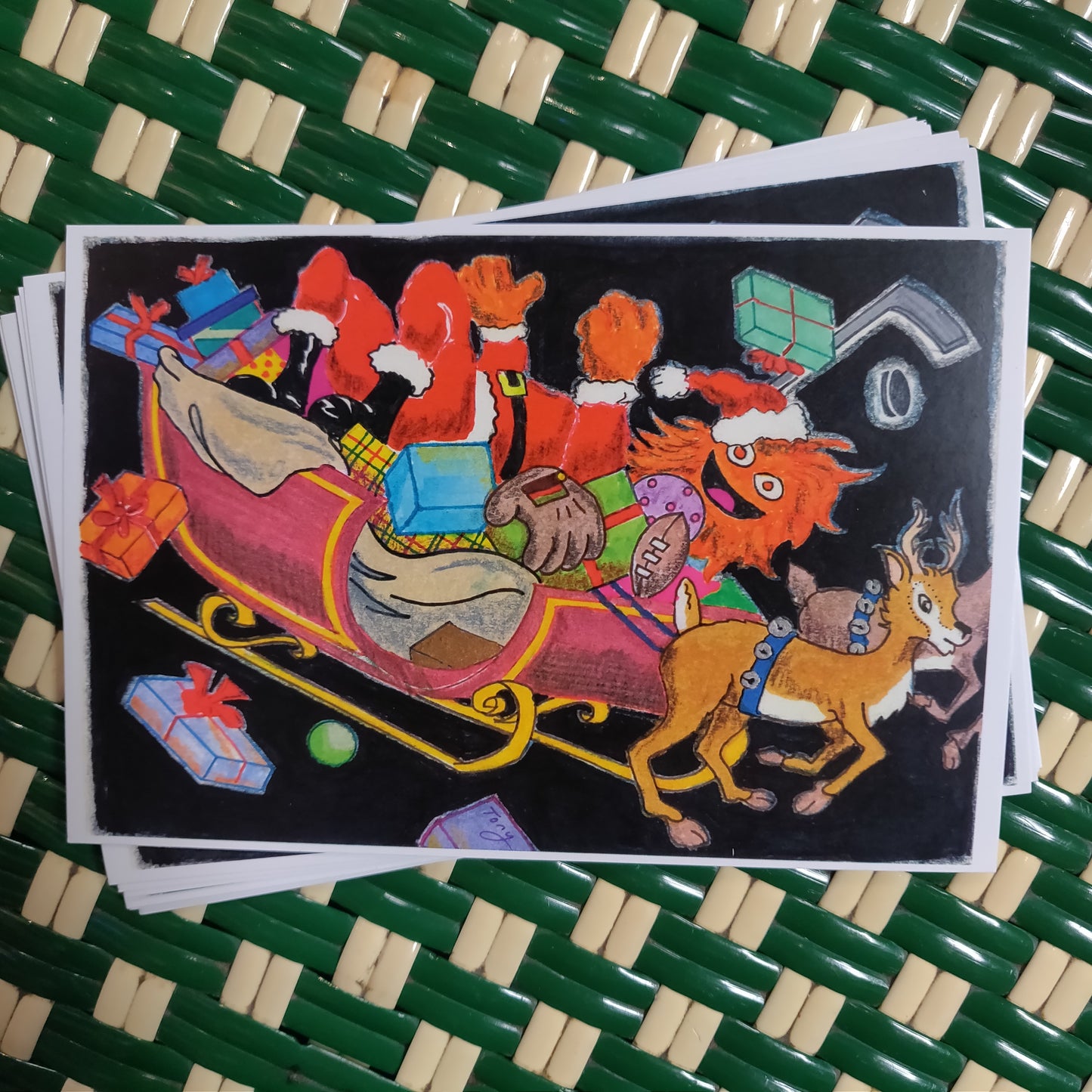 Sleigh Grit POSTCARD