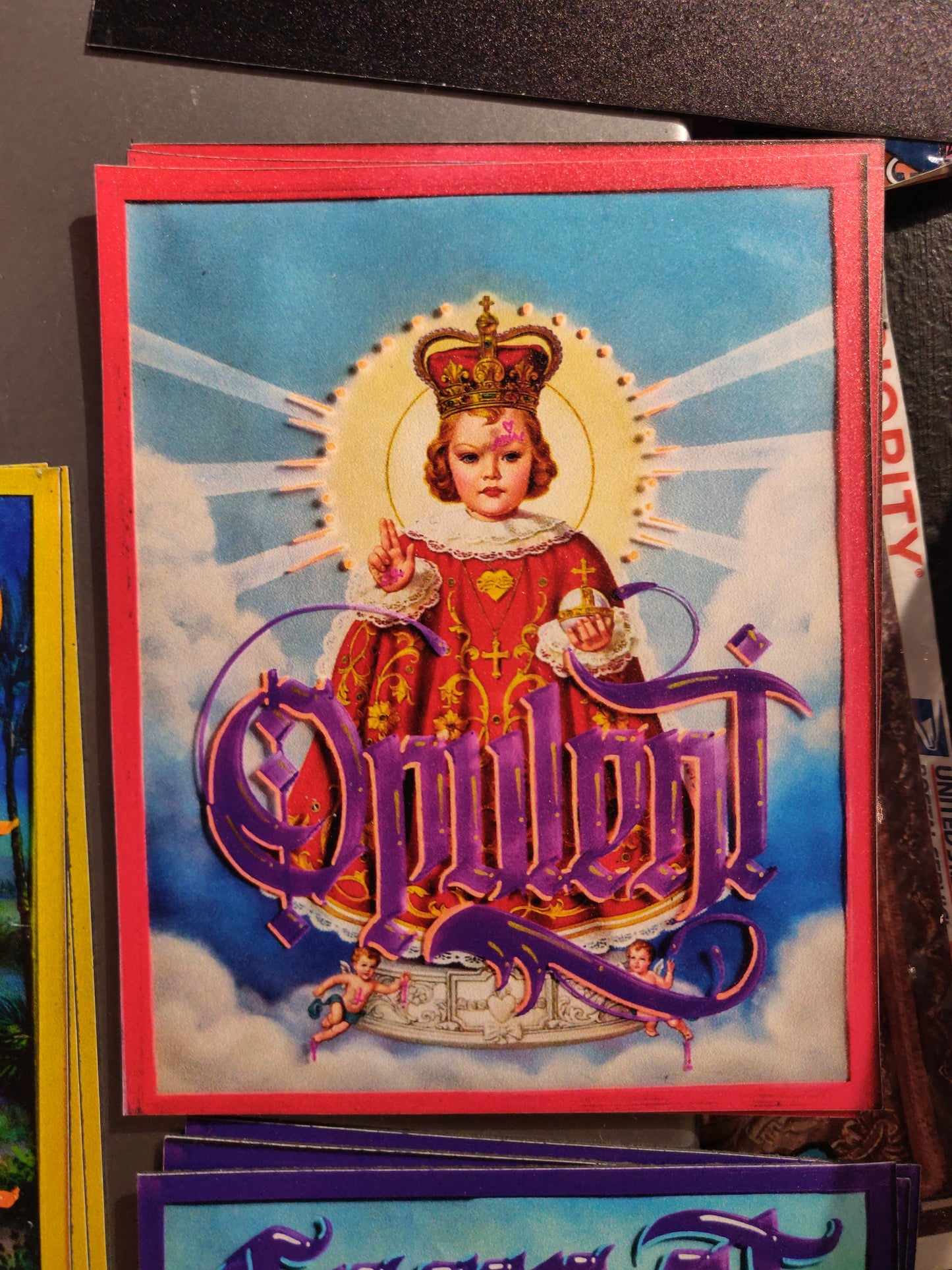 Opulent Calligraphy XL MAGNET by Death and Taxes