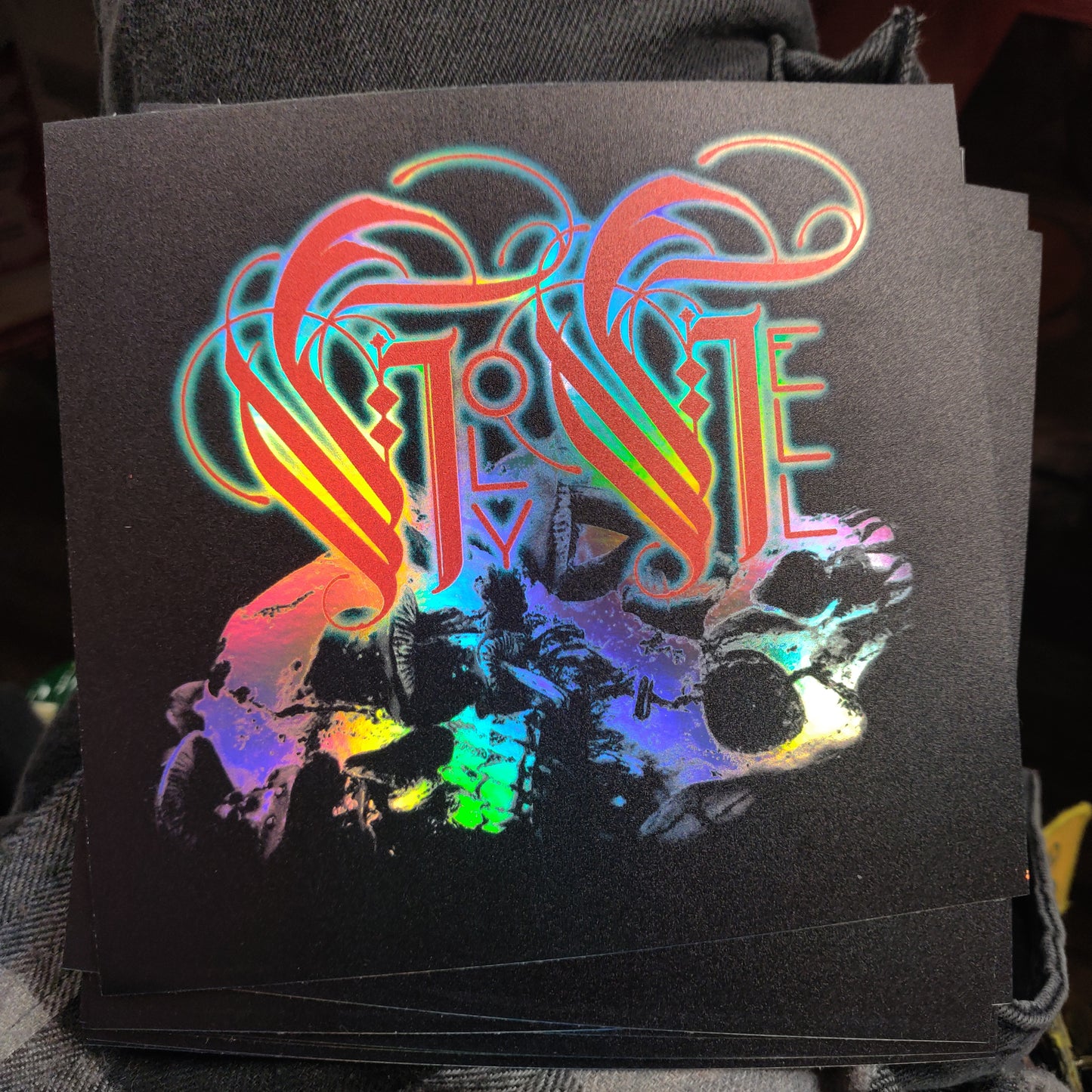 Holy Hell Calligraphy XL STiCKER by Death and Taxes
