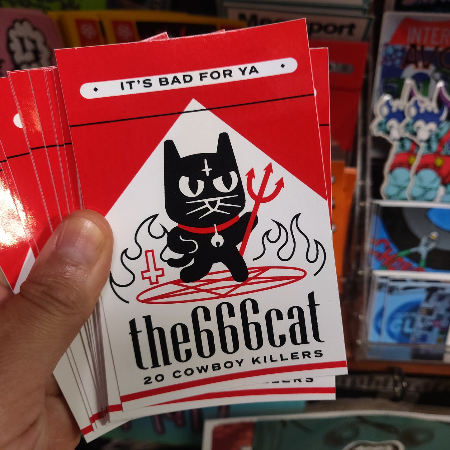 It’s Bad For Ya STICKER by the666cat