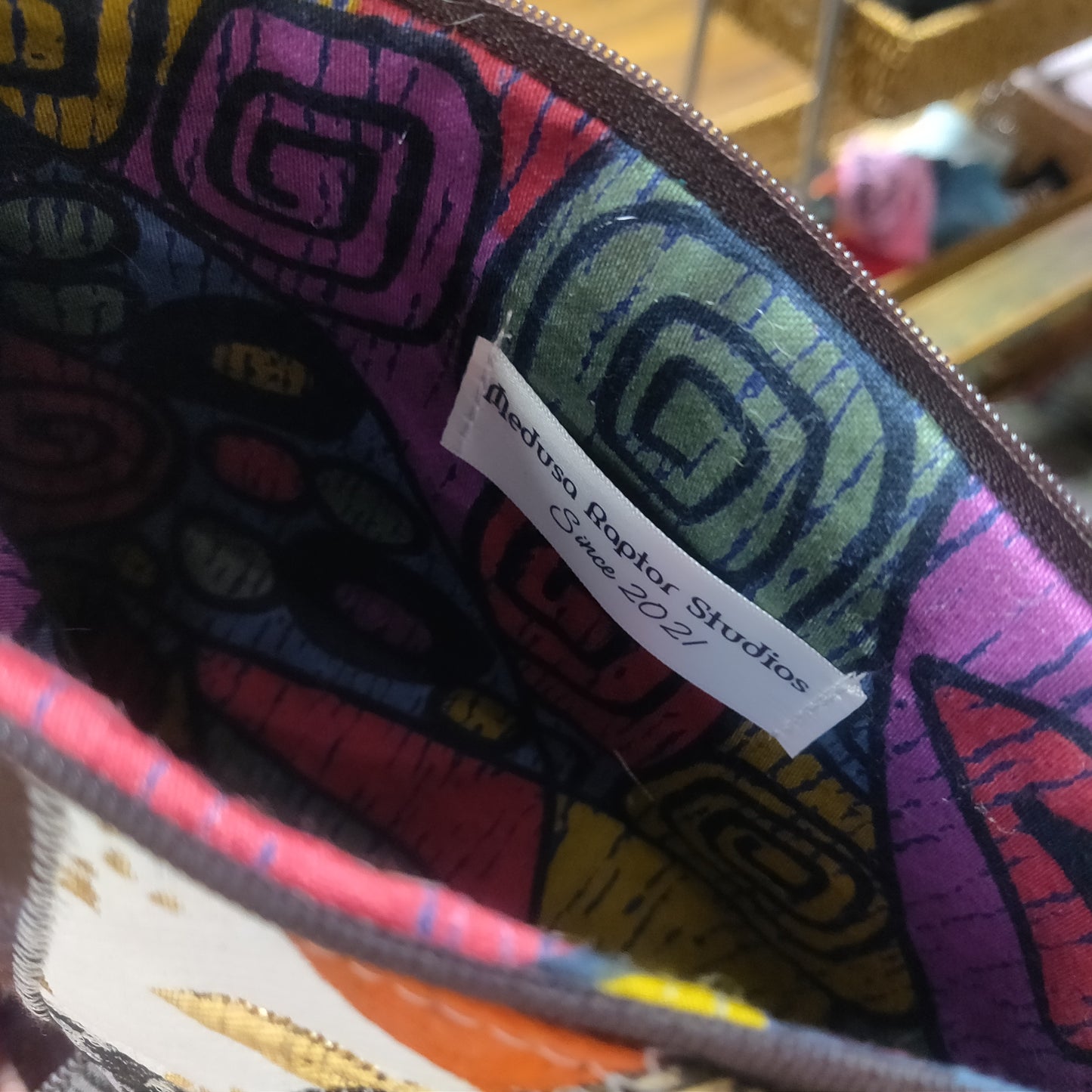 Paisley Pattern ZIPPER POUCH