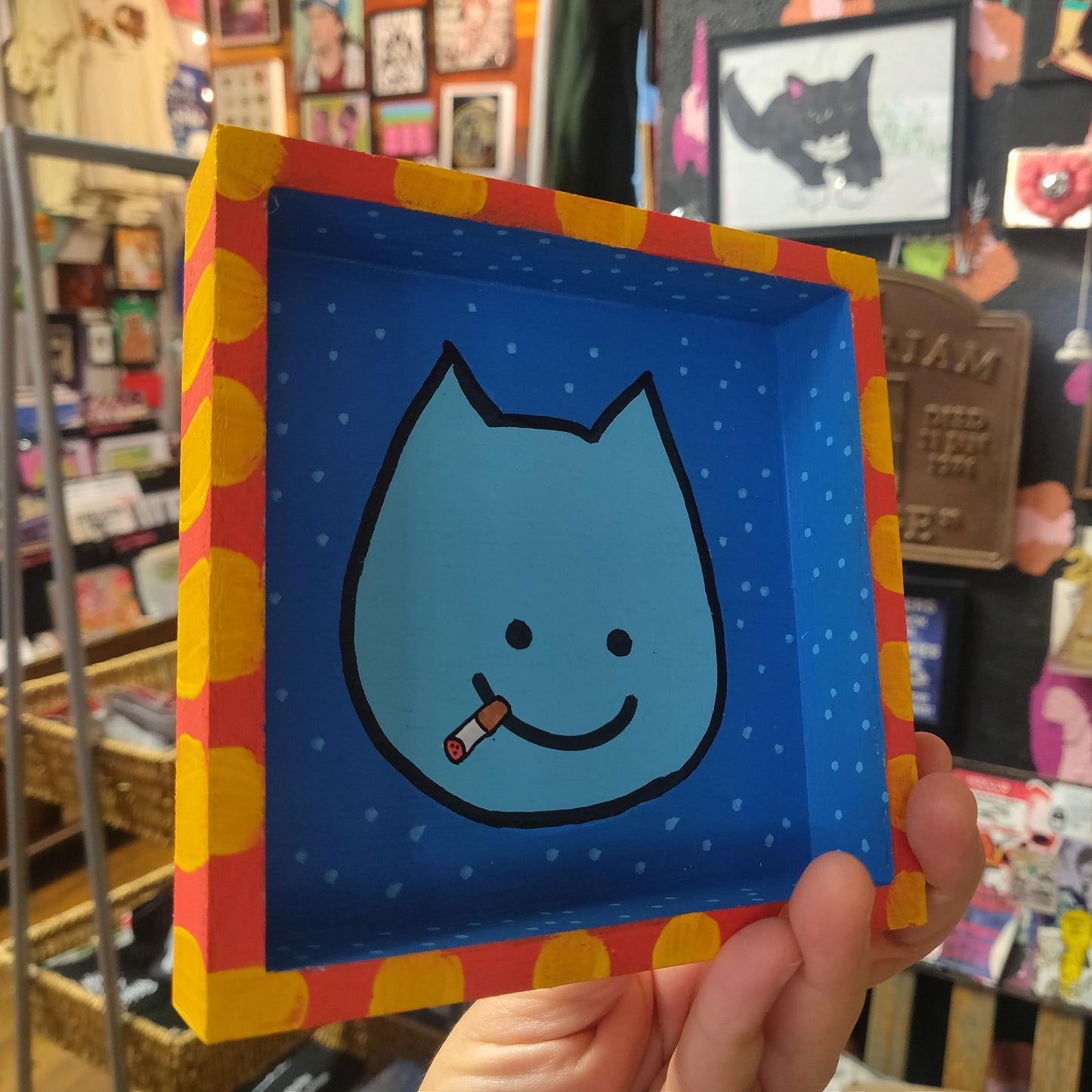 Lil Sips After Dark! CAT PAiNTiNGS by Soop
