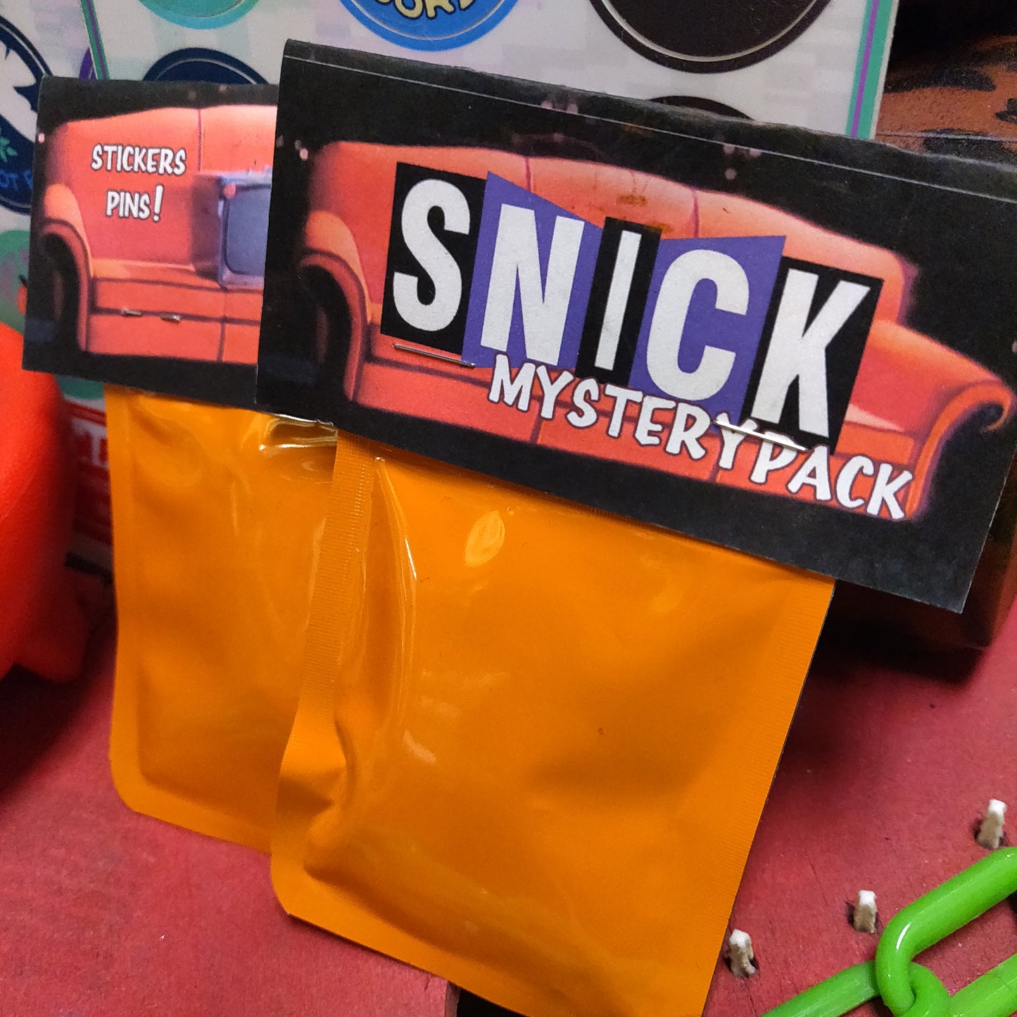 SNICK Mystery Pack! Stickers & Pins