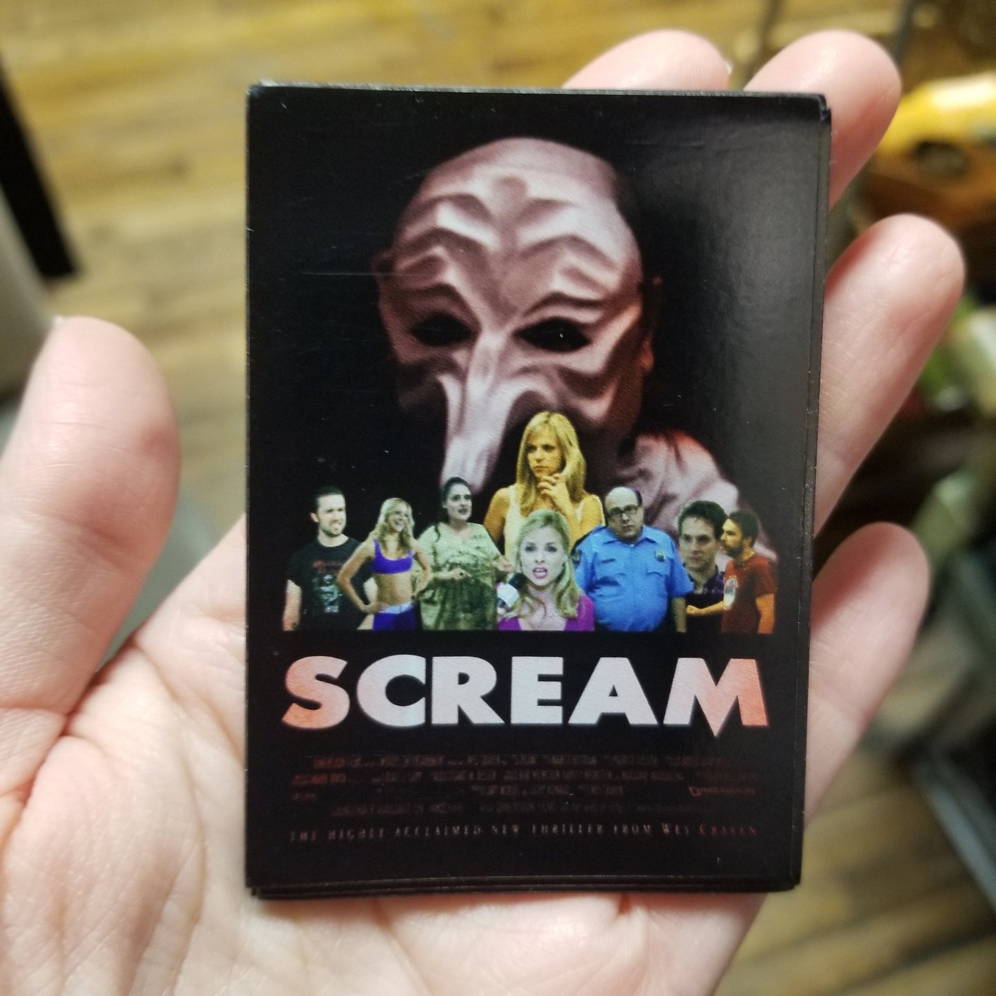 Sunny Horror Scream Mashup STICKER