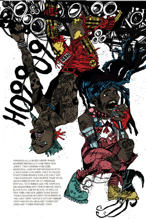 The Secret History of Black Punk BOOK Record Zero, 2nd Edition by Raeghan Buchanan / Peppermint Raygun