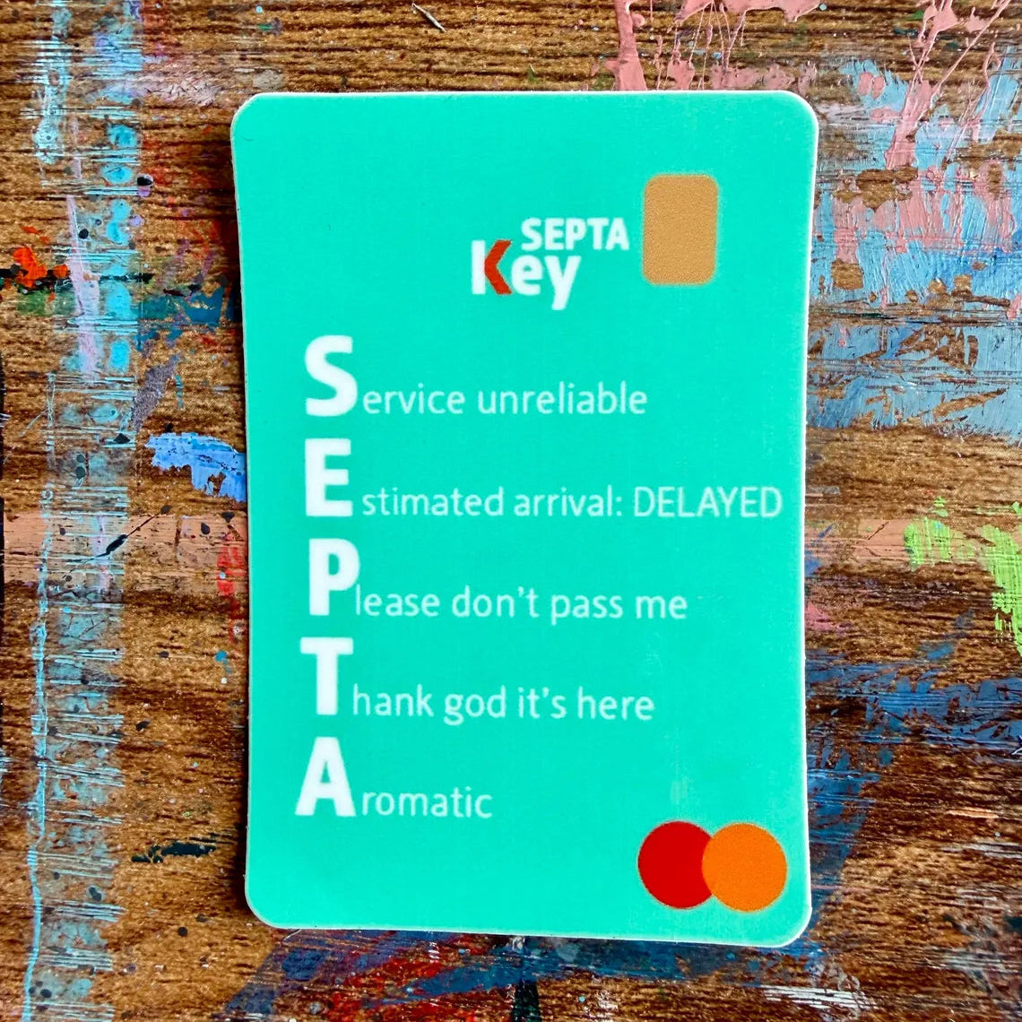 Septa Key STICKER