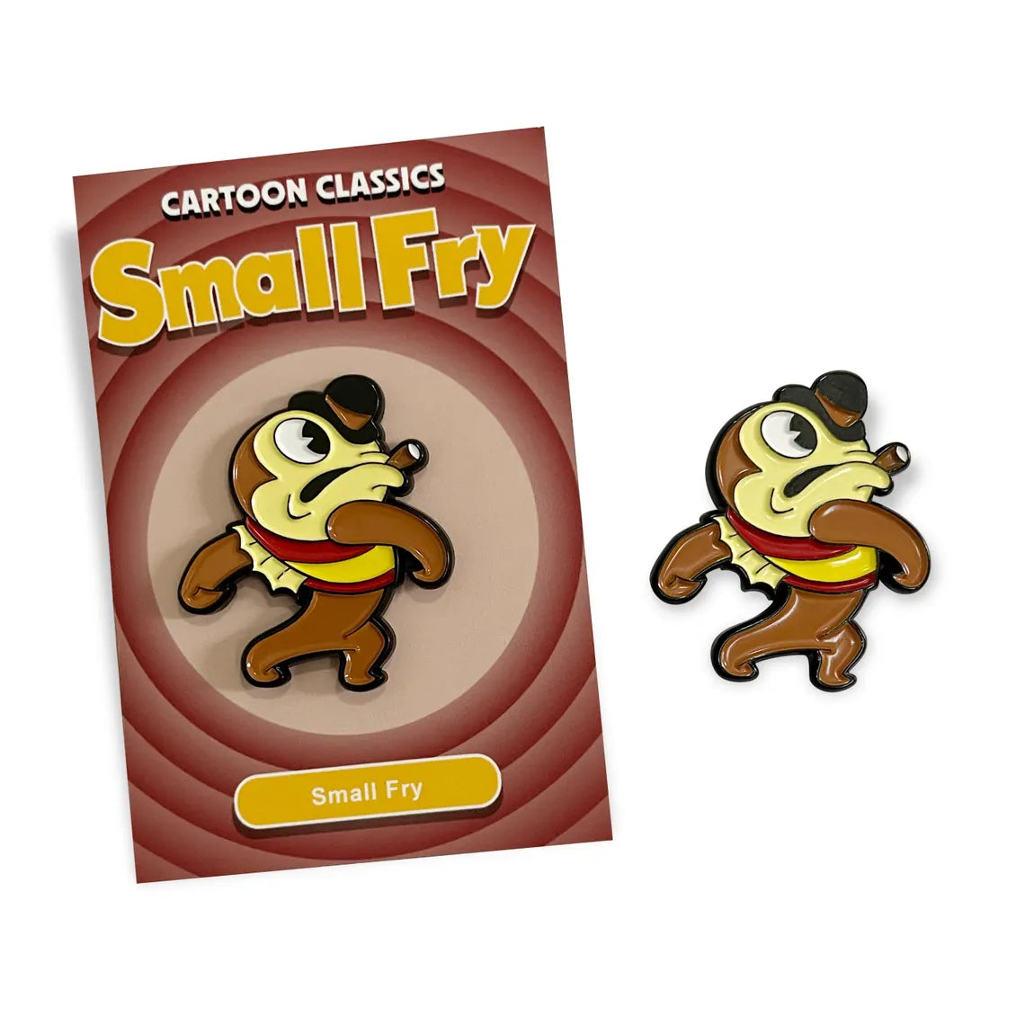 Small Fry ENAMEL PIN by mattcandraw