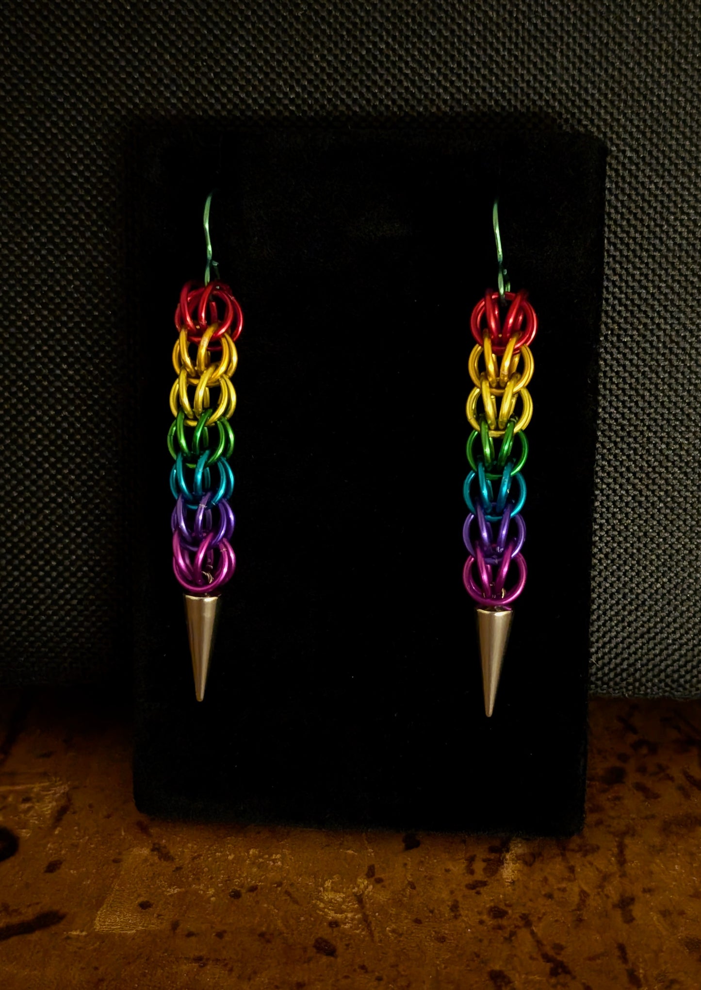 Spiked Rainbows EARRINGS by Sixth House Ego